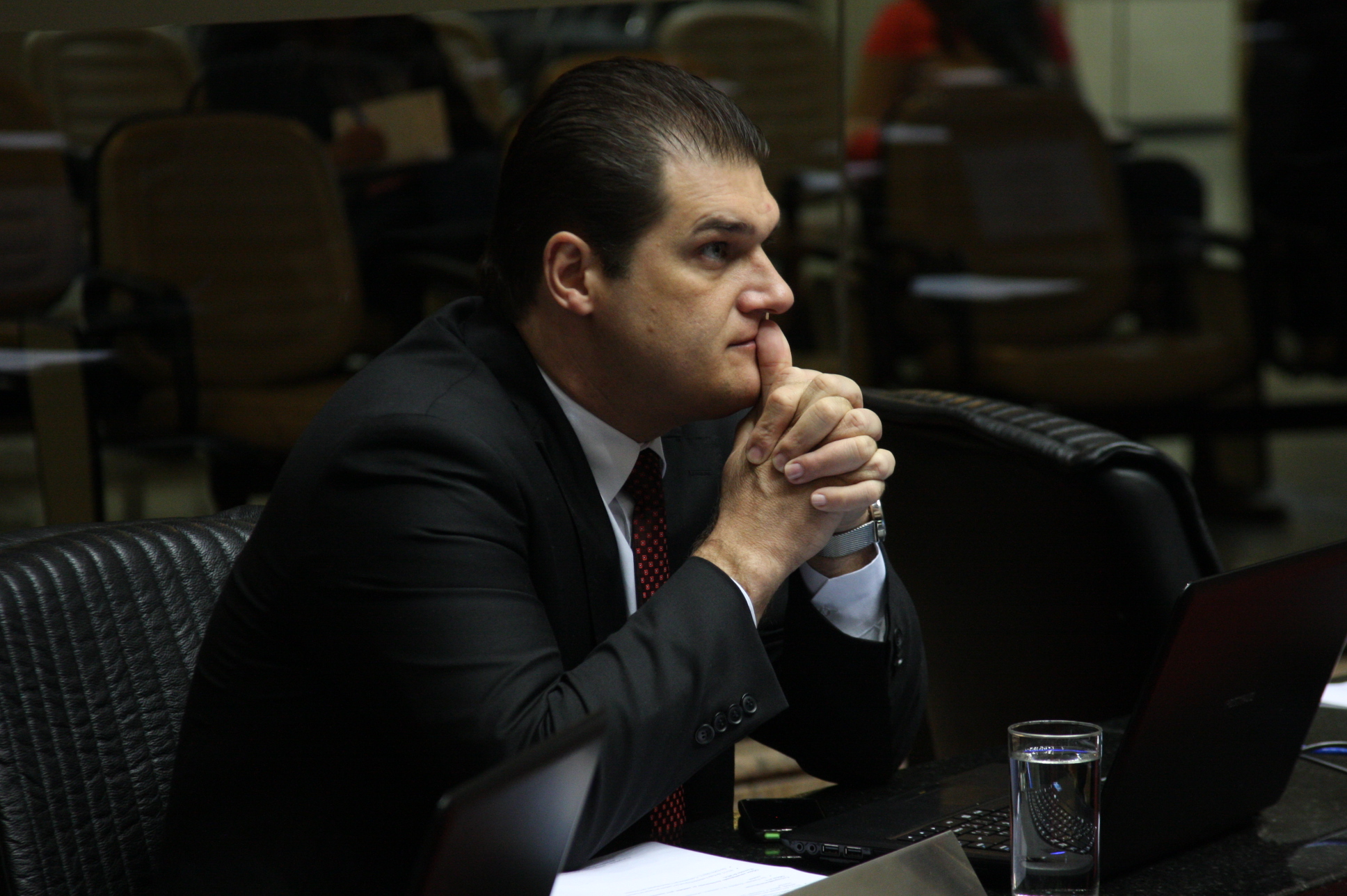 Sessão Ordinária. Deputado Cleiton Salvaro (PSB). Foto: Yuri Santos / Agência AL