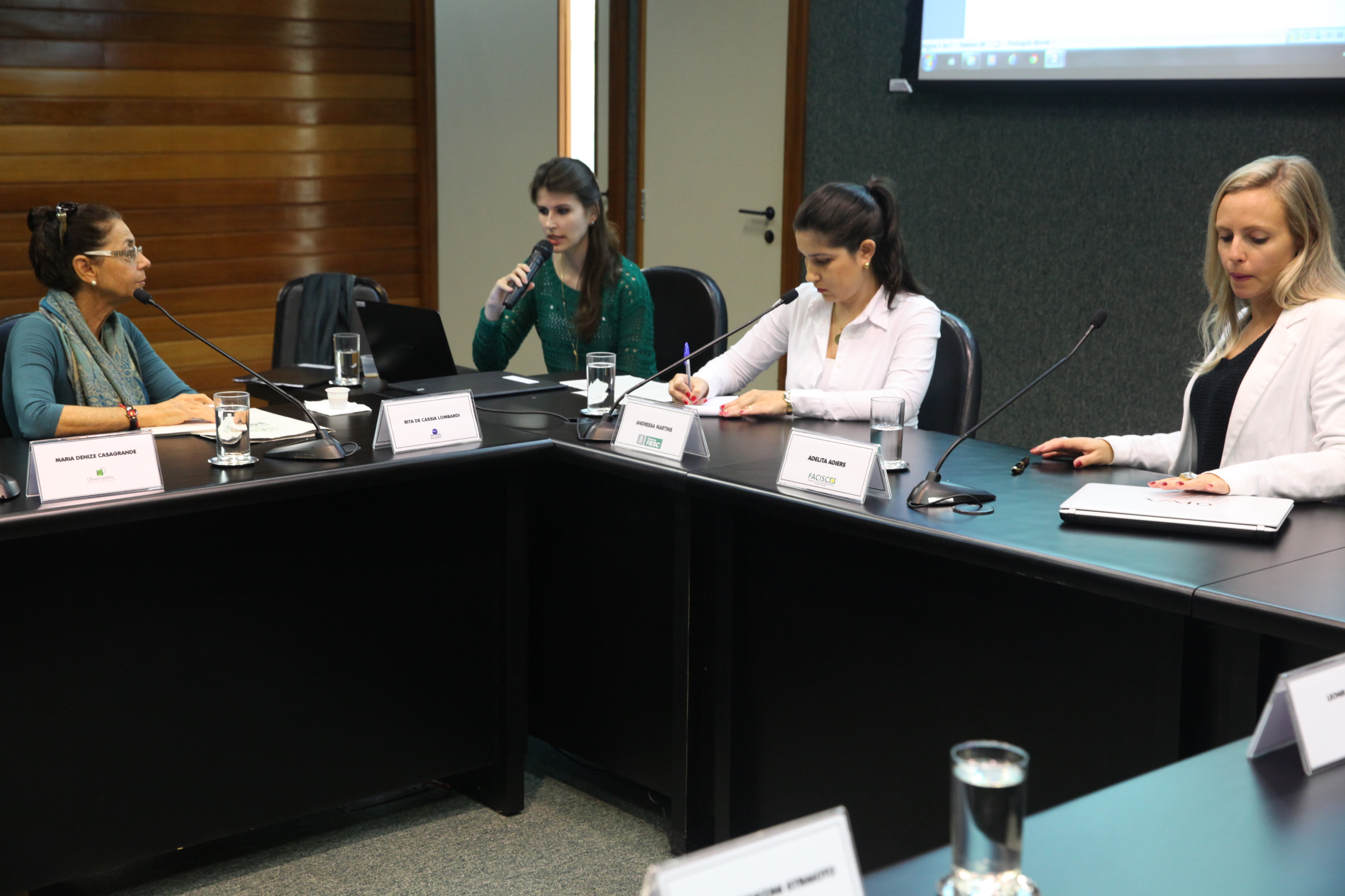 Reunião da Comissão Mista de Responsabilidade Social. Fotos: Eduardo Guedes de Oliveira / Agência AL