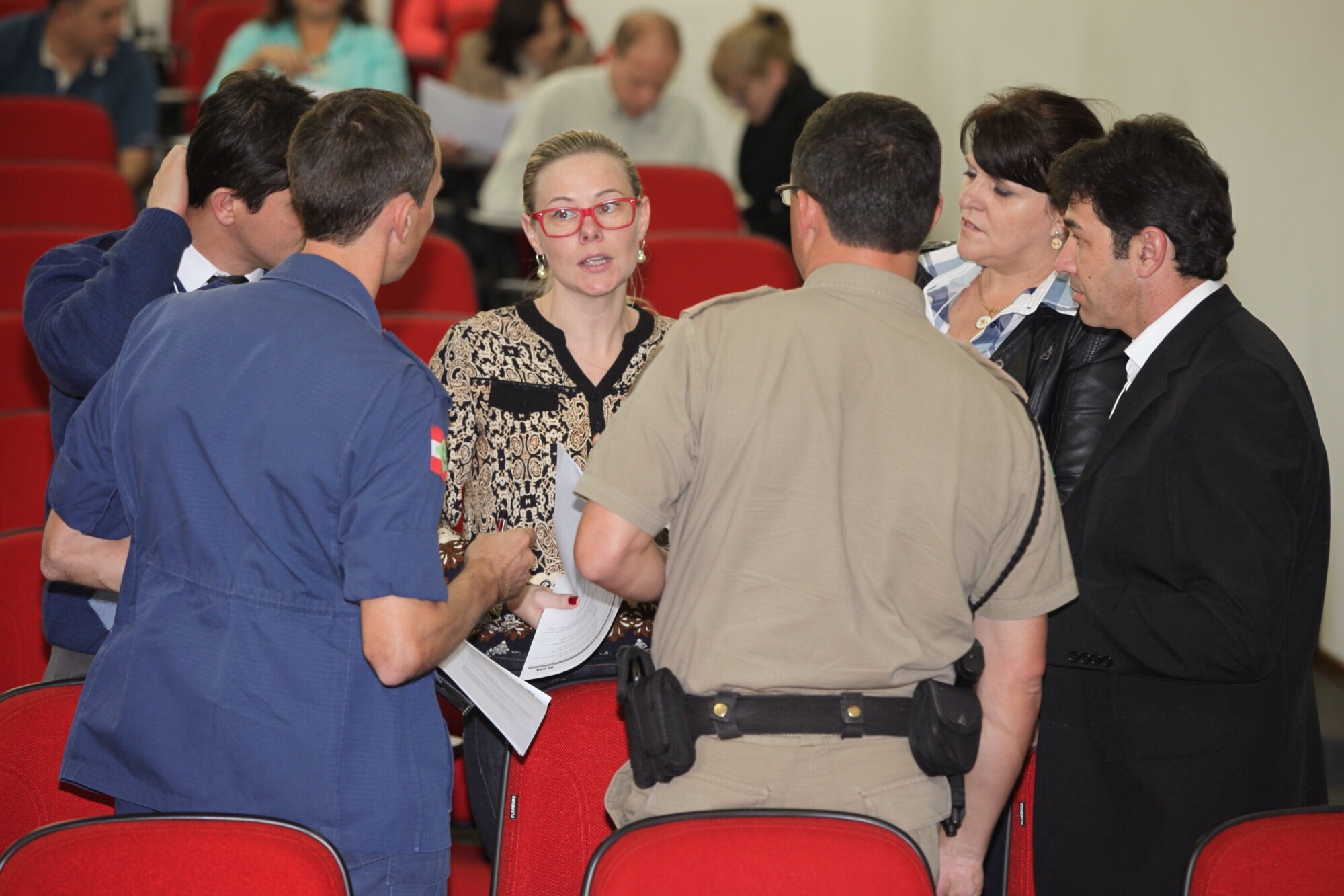 Audiência Pública do Orçamento Regionalizado em São Miguel do Oeste na tarde de segunda-feira. Foto: Fábio Queiroz / Agência AL