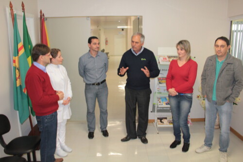 Saretta visita Hospital de São Lourenço do Oeste