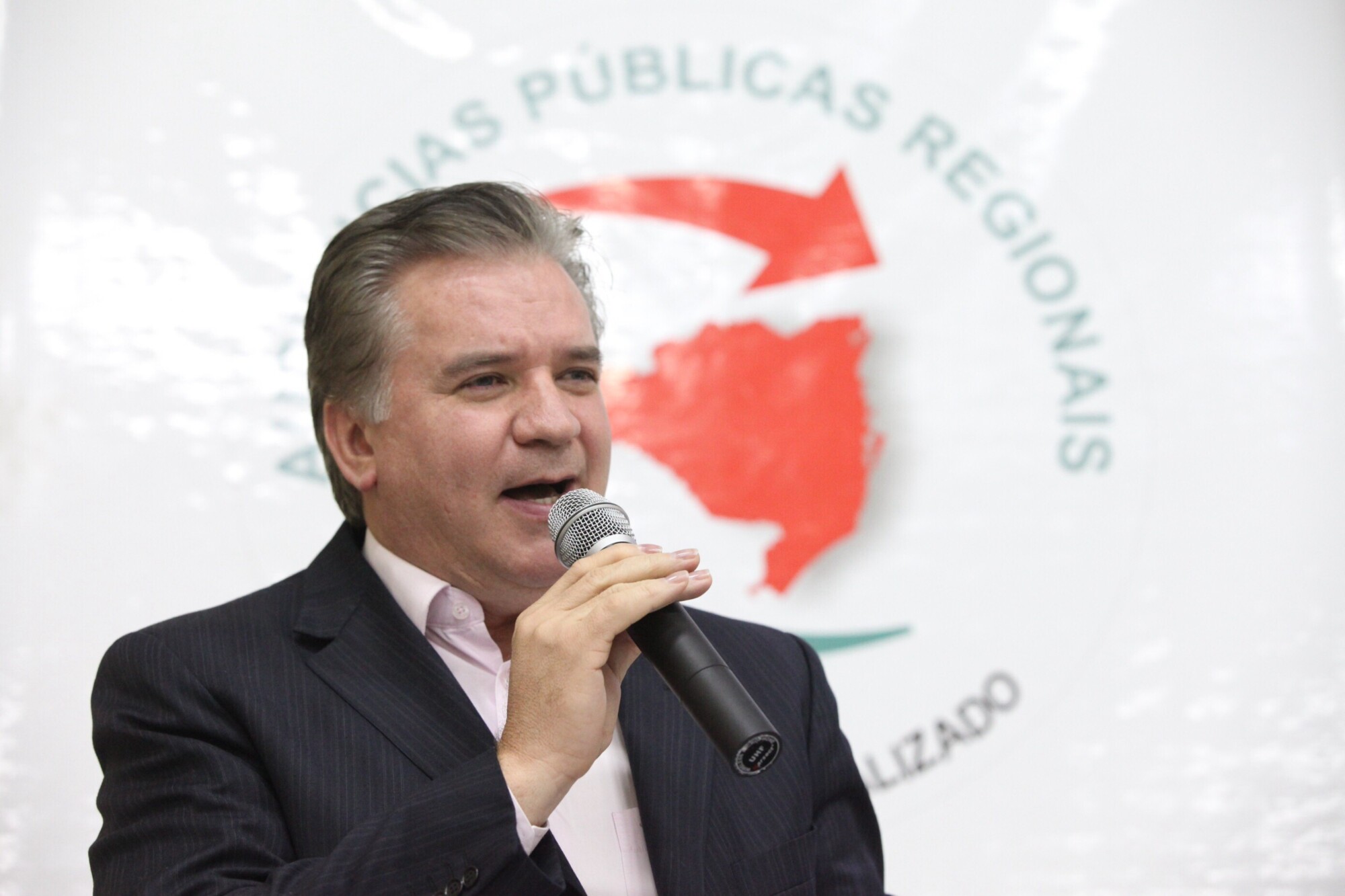Deputado Cesar Valduga em Palmitos