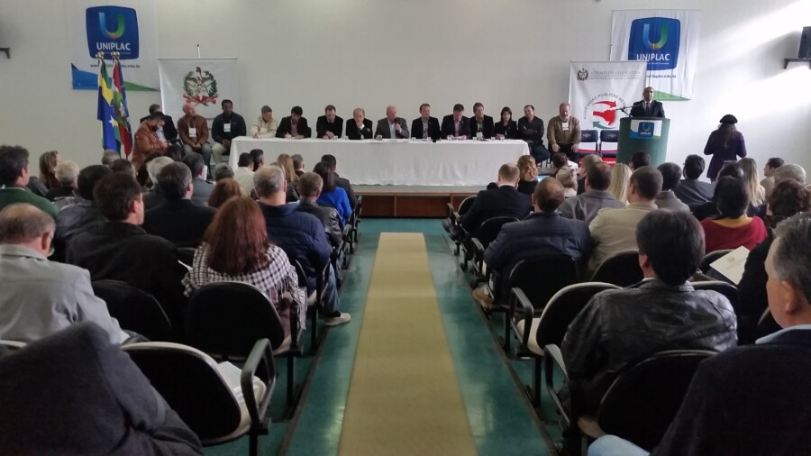 Audiência pública do Orçamento Regionalizado em Lages