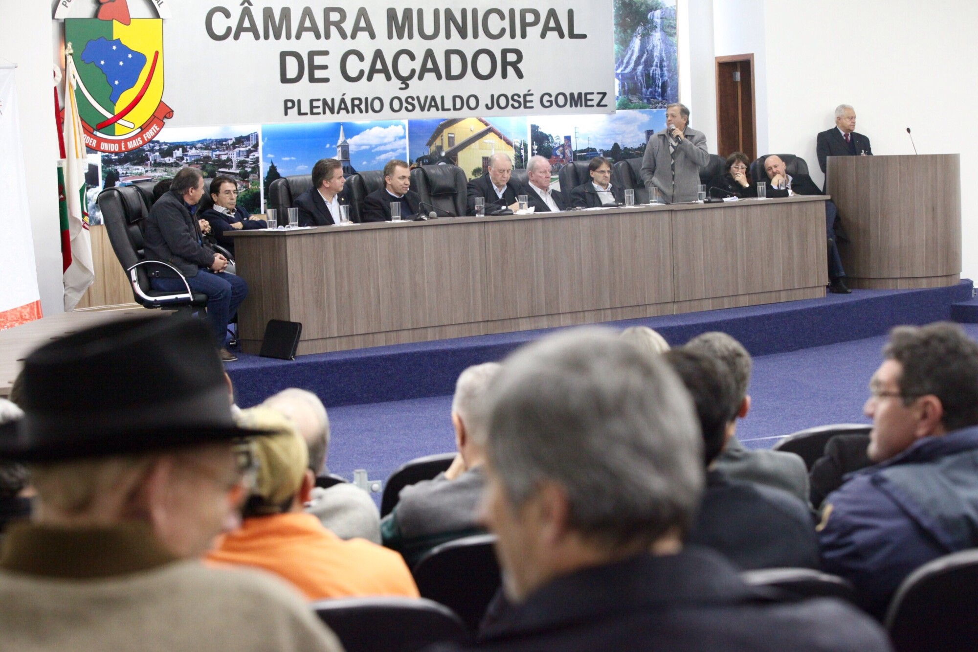 Discussão das prioridades da regional de Caçador