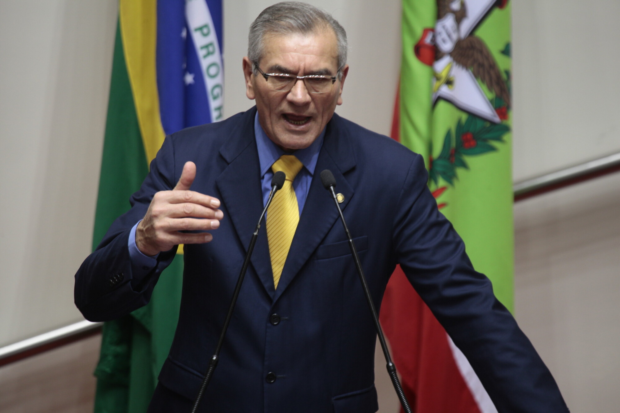 Deputado Silvio Dreveck FOTO: Miriam Zomer/Agência AL