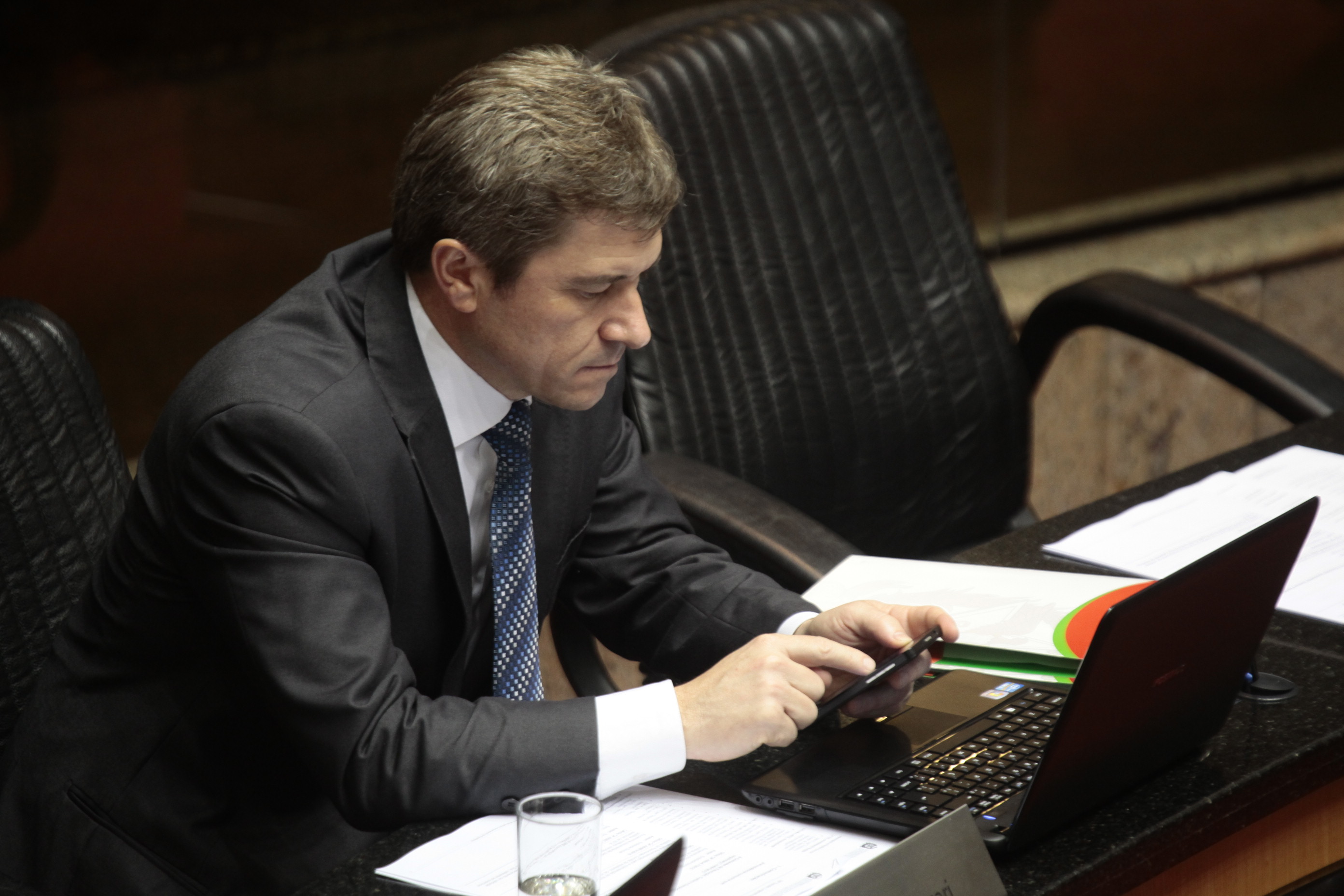 Sessão Ordinária - Plenário Osni Régis. Deputado José Nei Ascari (PSD) -  Foto: Miriam Zomer/Agência AL