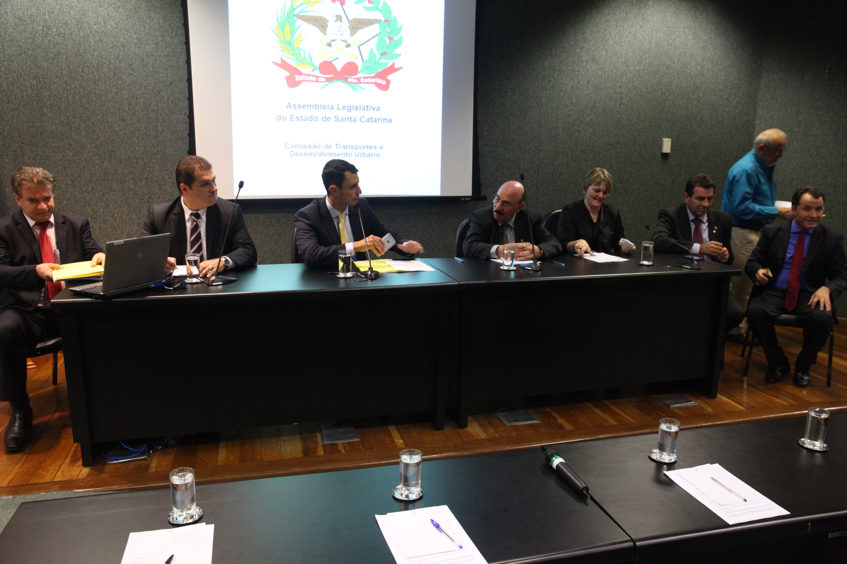 Reunião da Comissão de Transportes e Desenvolvimento Urbano. Foto: Eduardo Guedes de Oliveira / Agência AL