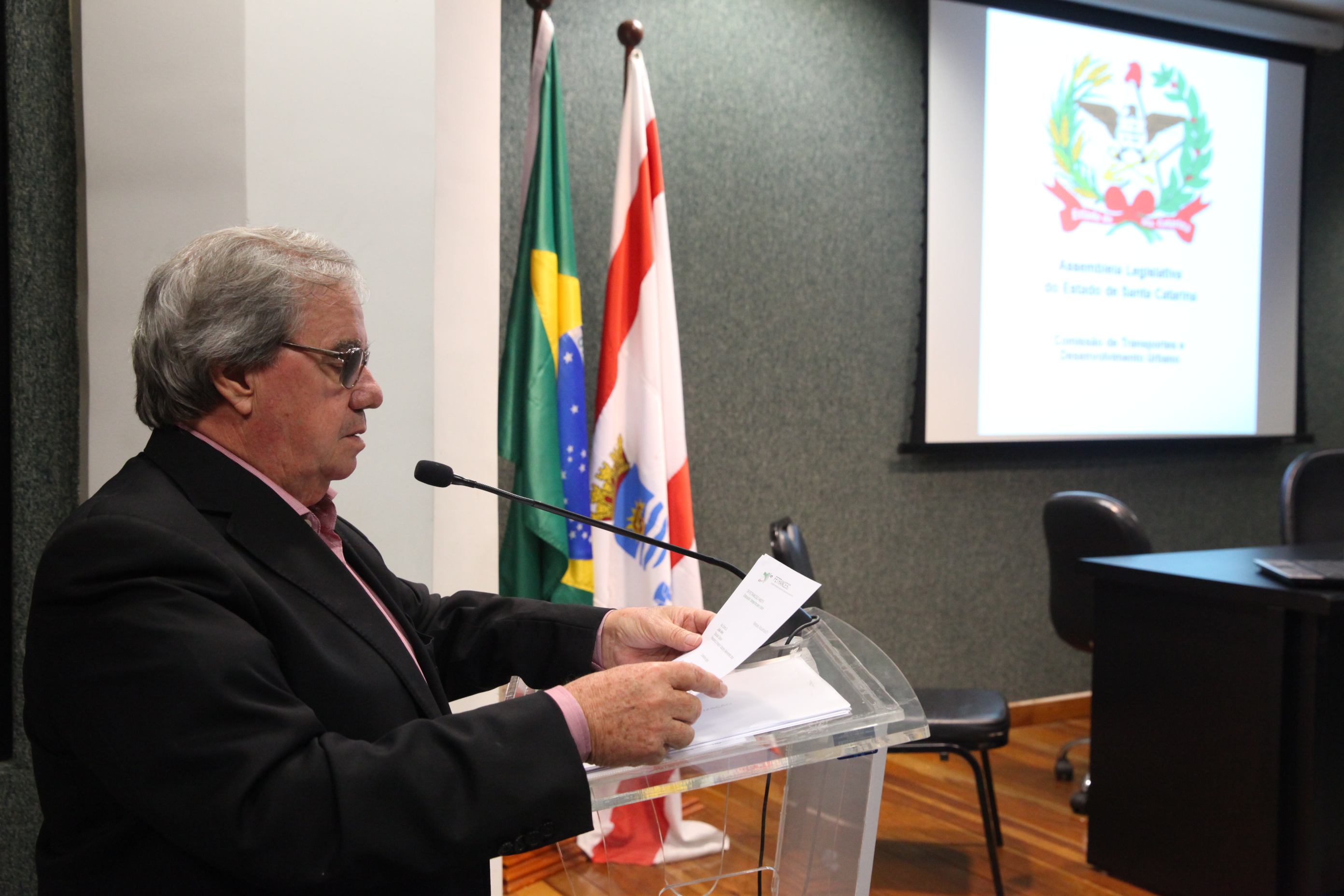 Reunião da Comissão de Transportes e Desenvolvimento Urbano. Foto: Eduardo Guedes de Oliveira / Agência AL