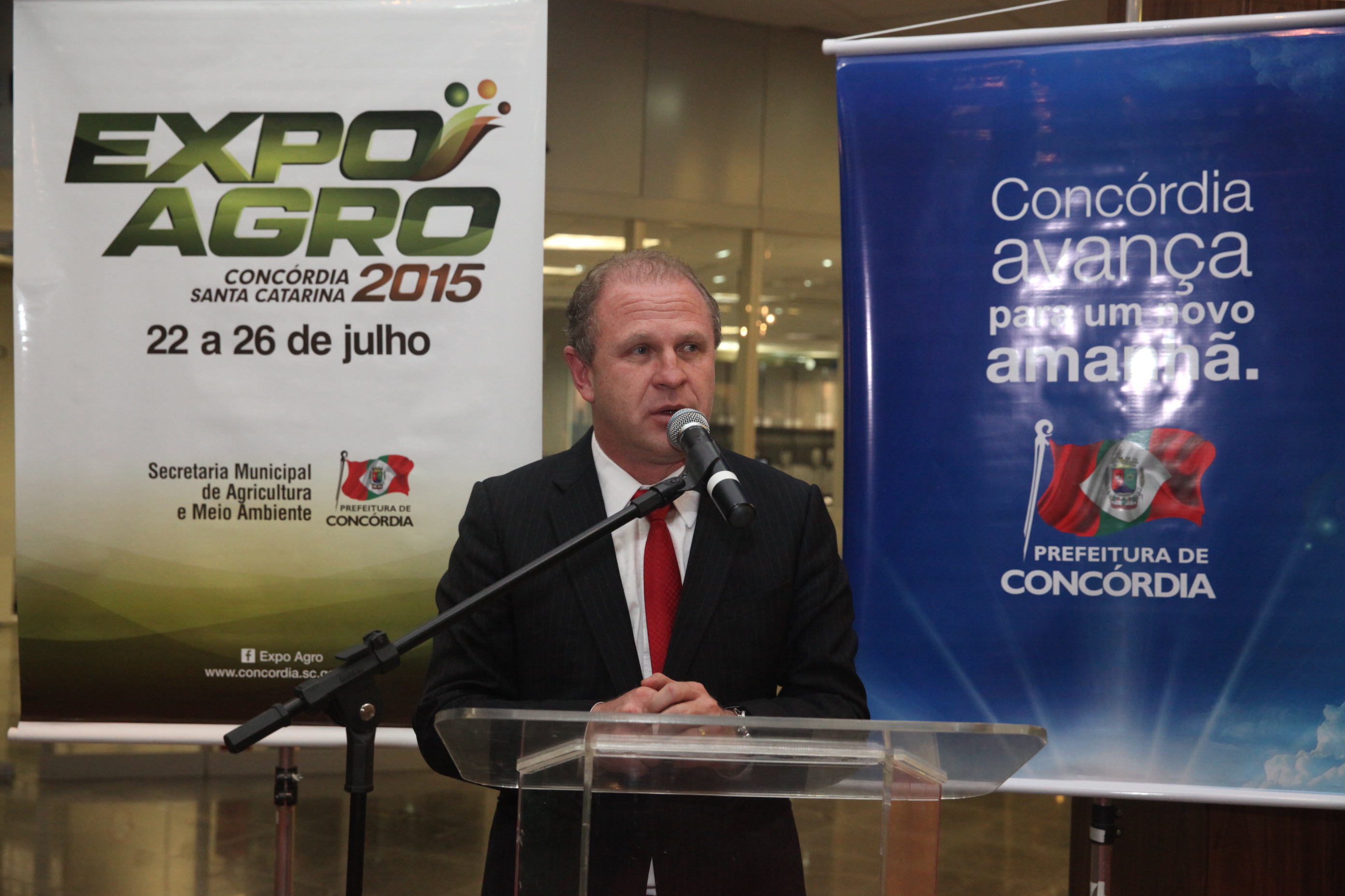 Lançamento da Expoagro Concórdia. Foto: Fábio Queiroz / Agência AL