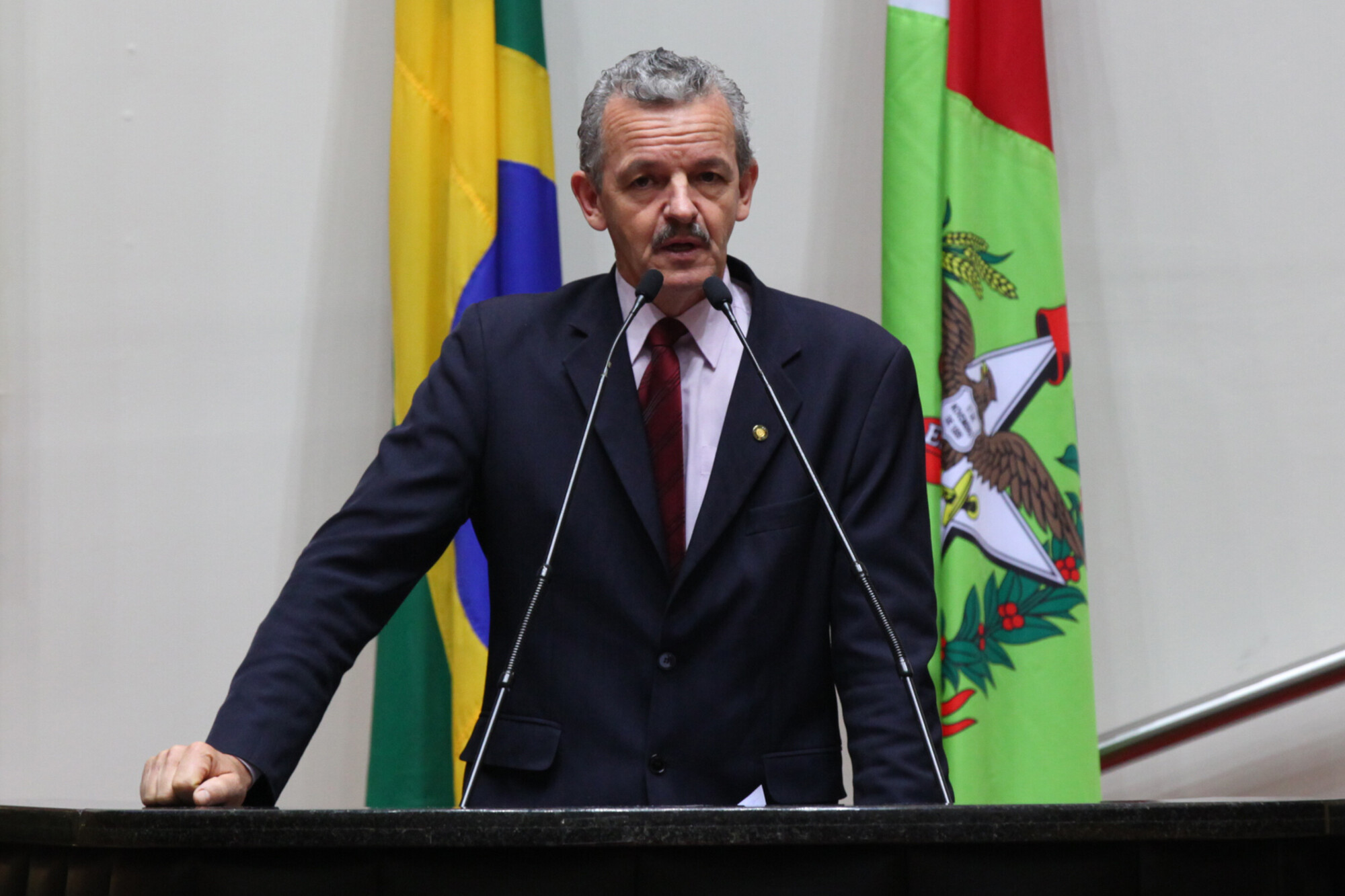 Deputado Dirceu Dresch FOTO: Eduardo Guedes de Oliveira/Agência AL