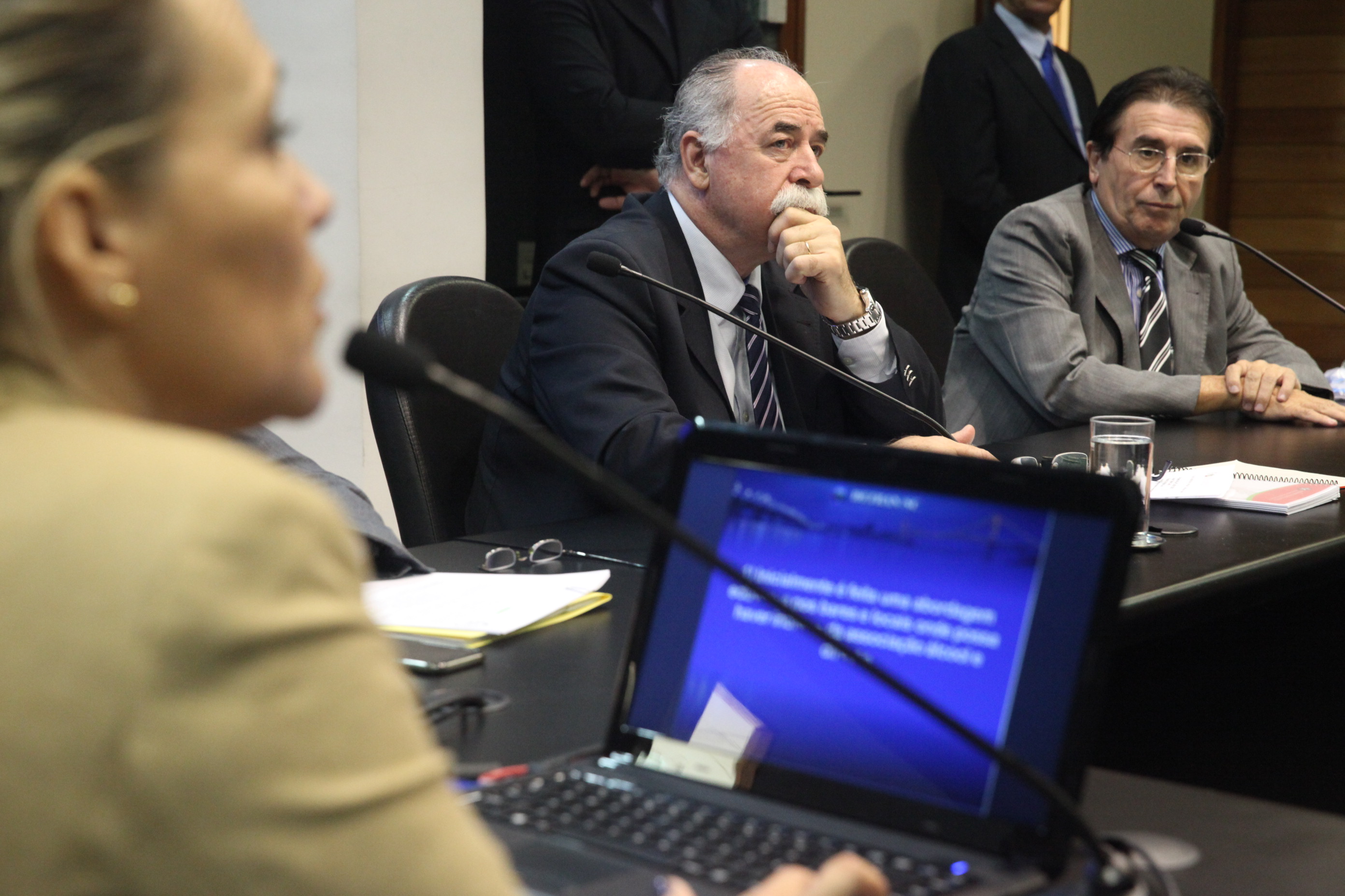 Reunião da Comissão de Segurança Pública. Foto: Fábio Queiroz / Agência AL