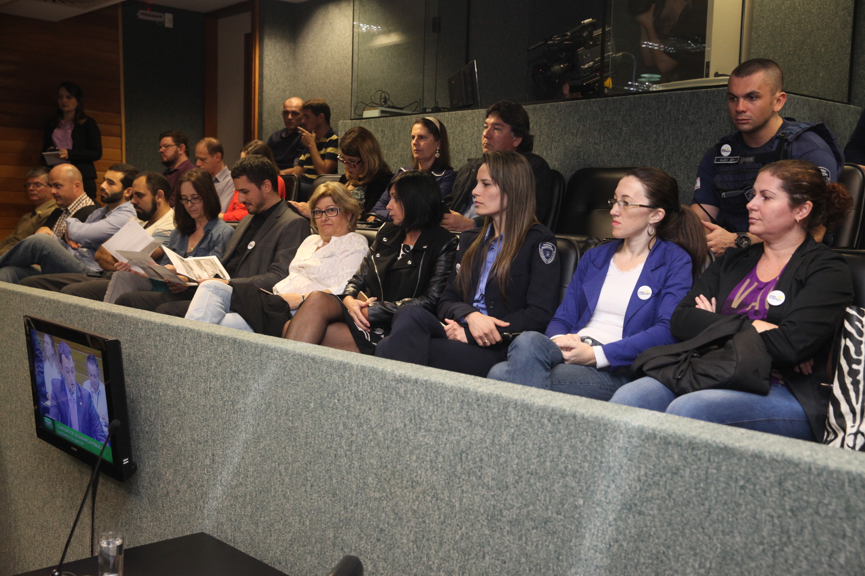 Reunião da Comissão de Segurança Pública. Foto: Fábio Queiroz / Agência AL