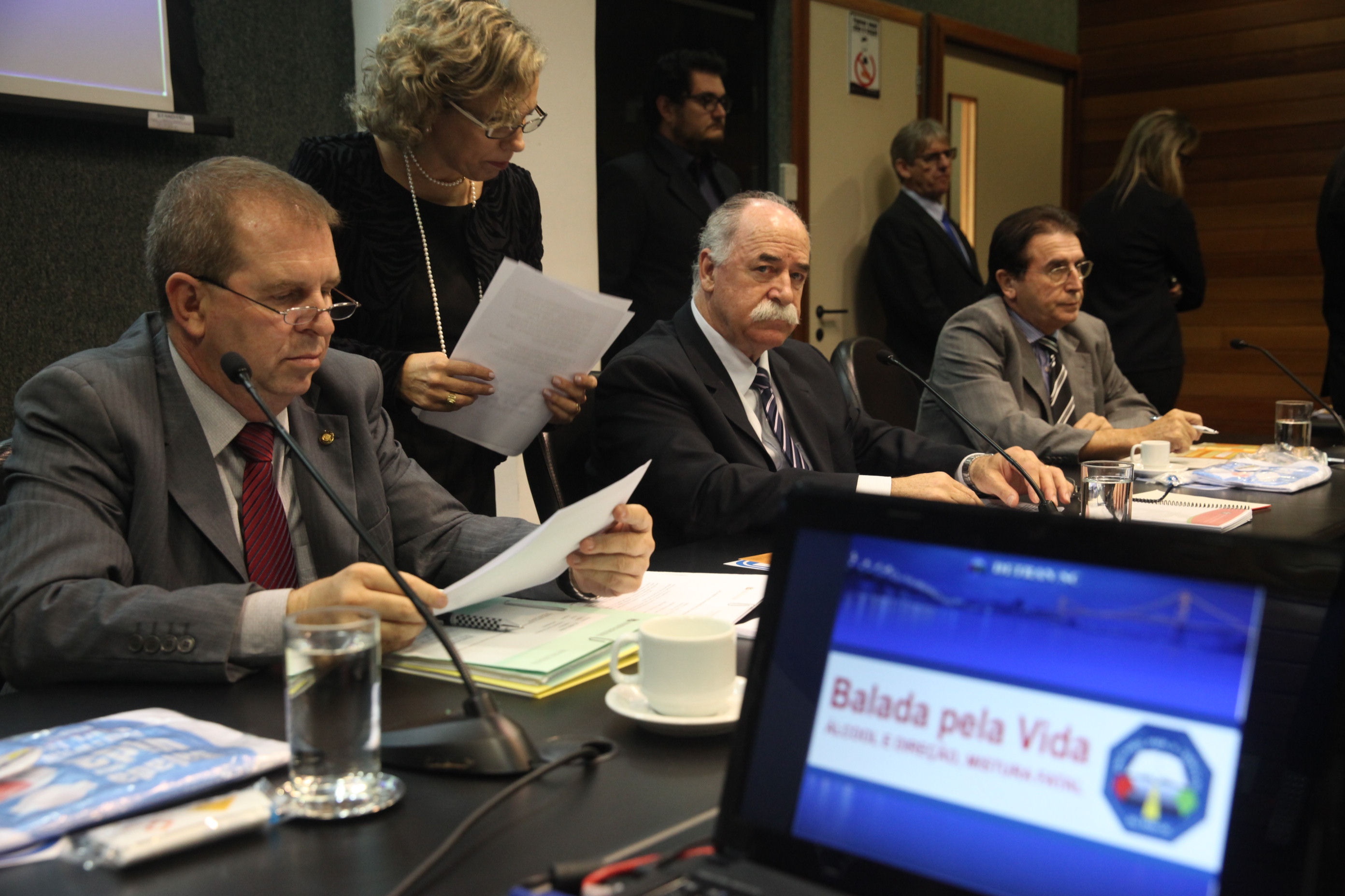 Reunião da Comissão de Segurança Pública. Foto: Fábio Queiroz / Agência AL