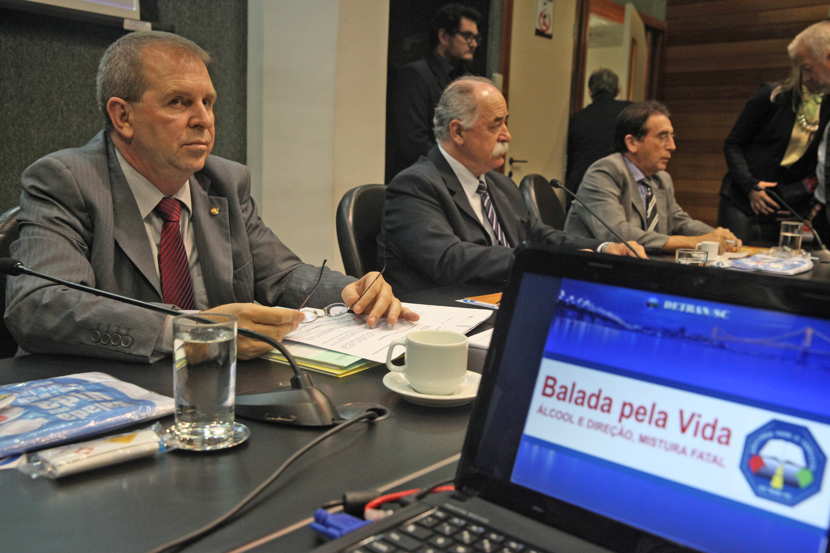 Reunião da Comissão de Segurança Pública. Foto: Fábio Queiroz / Agência AL