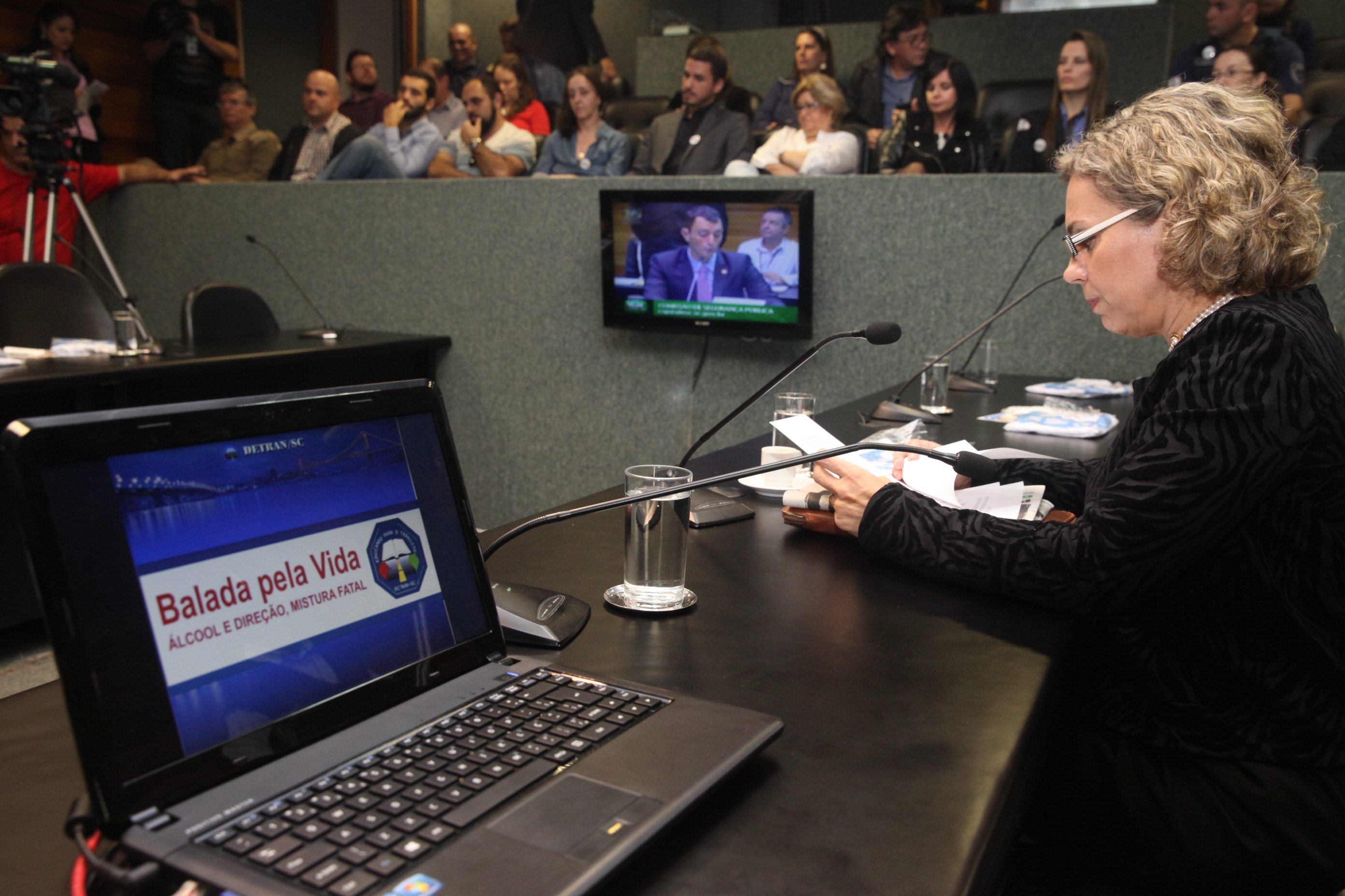 Reunião da Comissão de Segurança Pública. Foto: Fábio Queiroz / Agência AL