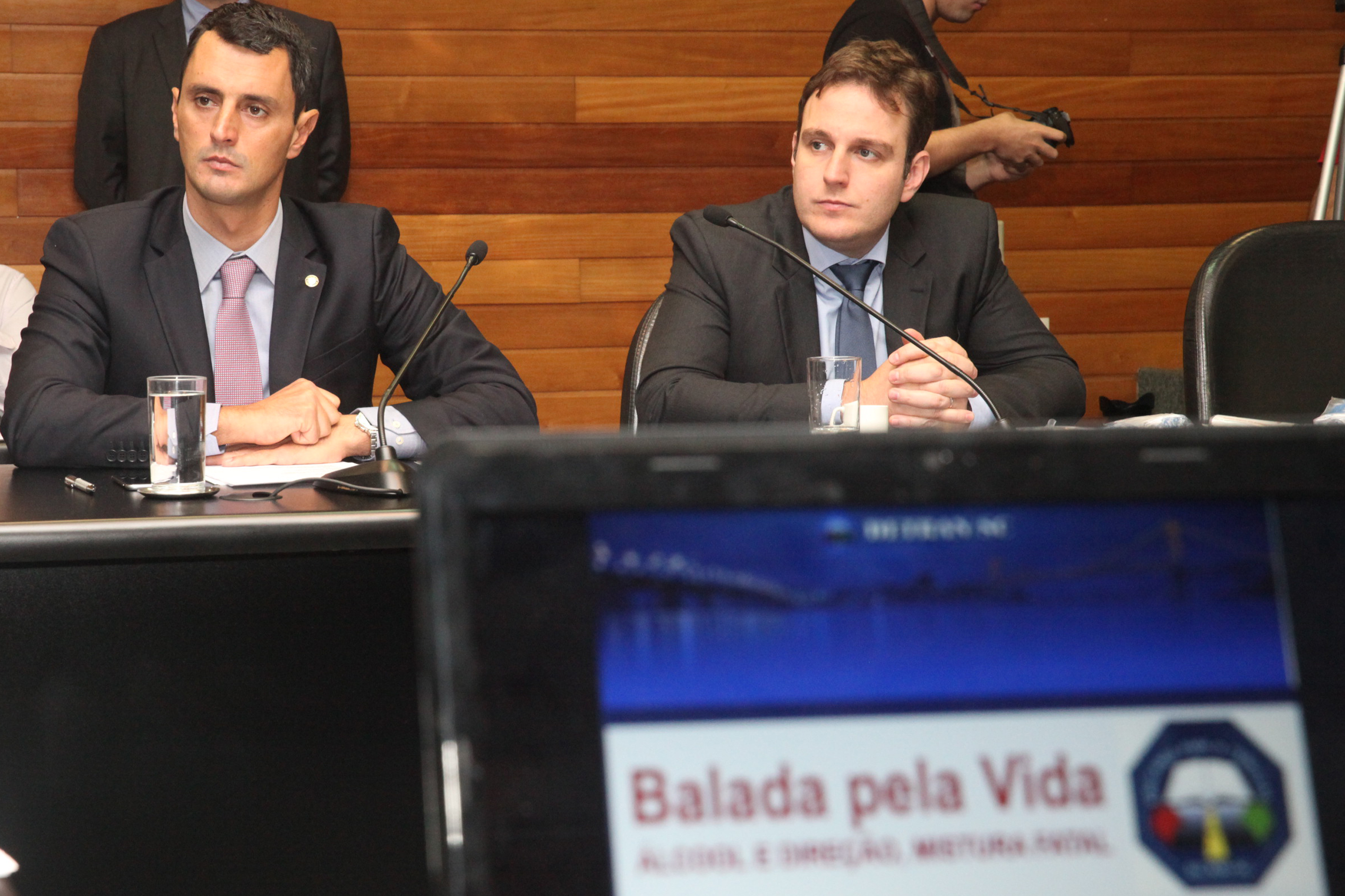 Reunião da Comissão de Segurança Pública. Foto: Fábio Queiroz / Agência AL