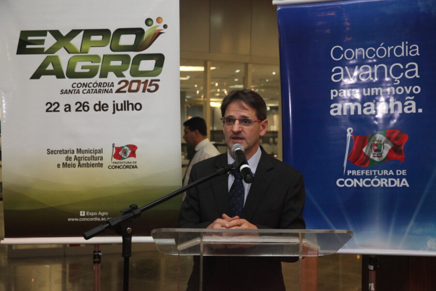 Deputado Neodi Saretta no lançamento da festa FOTO: Fábio Queiroz/Agência AL
