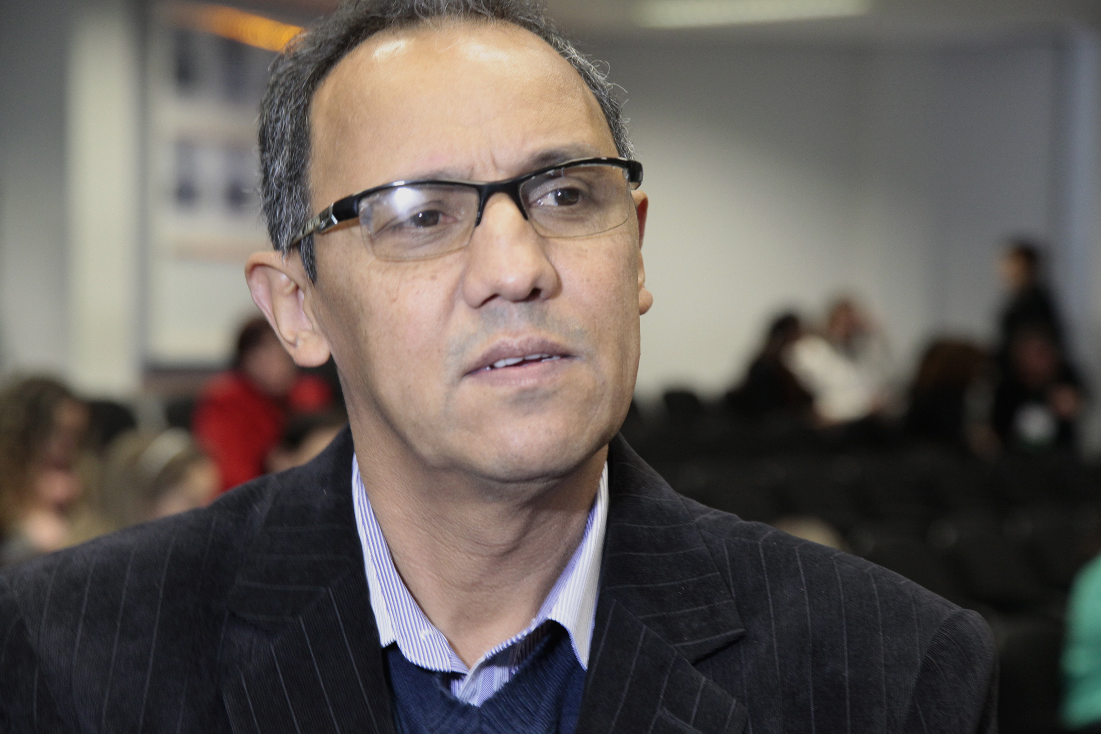 Seminário Regionalizado sobre Gestão Municipal do Fundo para a Infância e Adolescência - FIA. Lages. Palestrante Luiz Gonzaga Azzi. Foto: Miriam Zomer/Agência AL