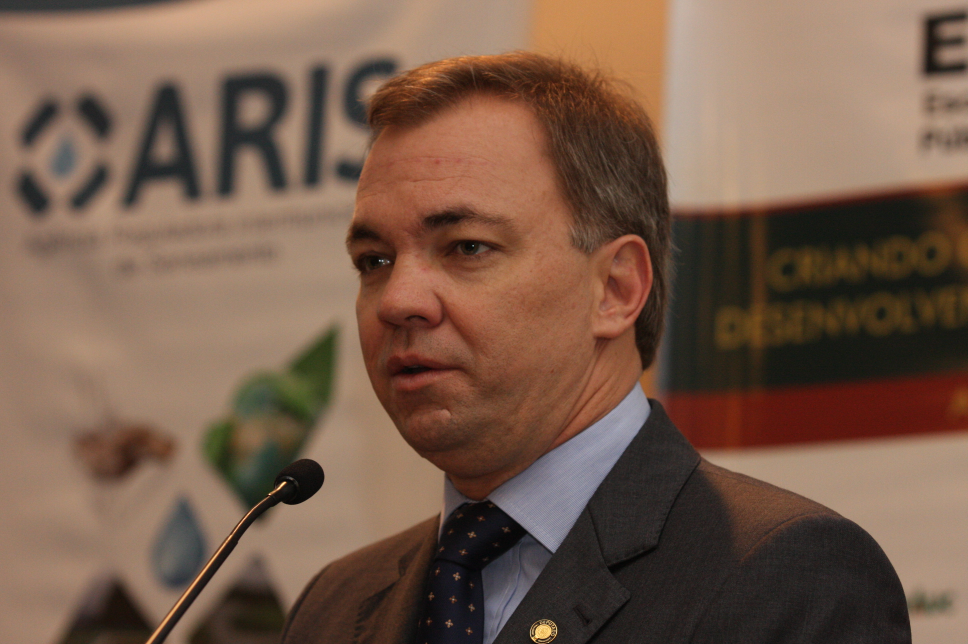 5° Seminário de Saneamento Ambiental. Deputado Gean Loureiro (PMDB). Foto: Yuri Santos / Agência AL