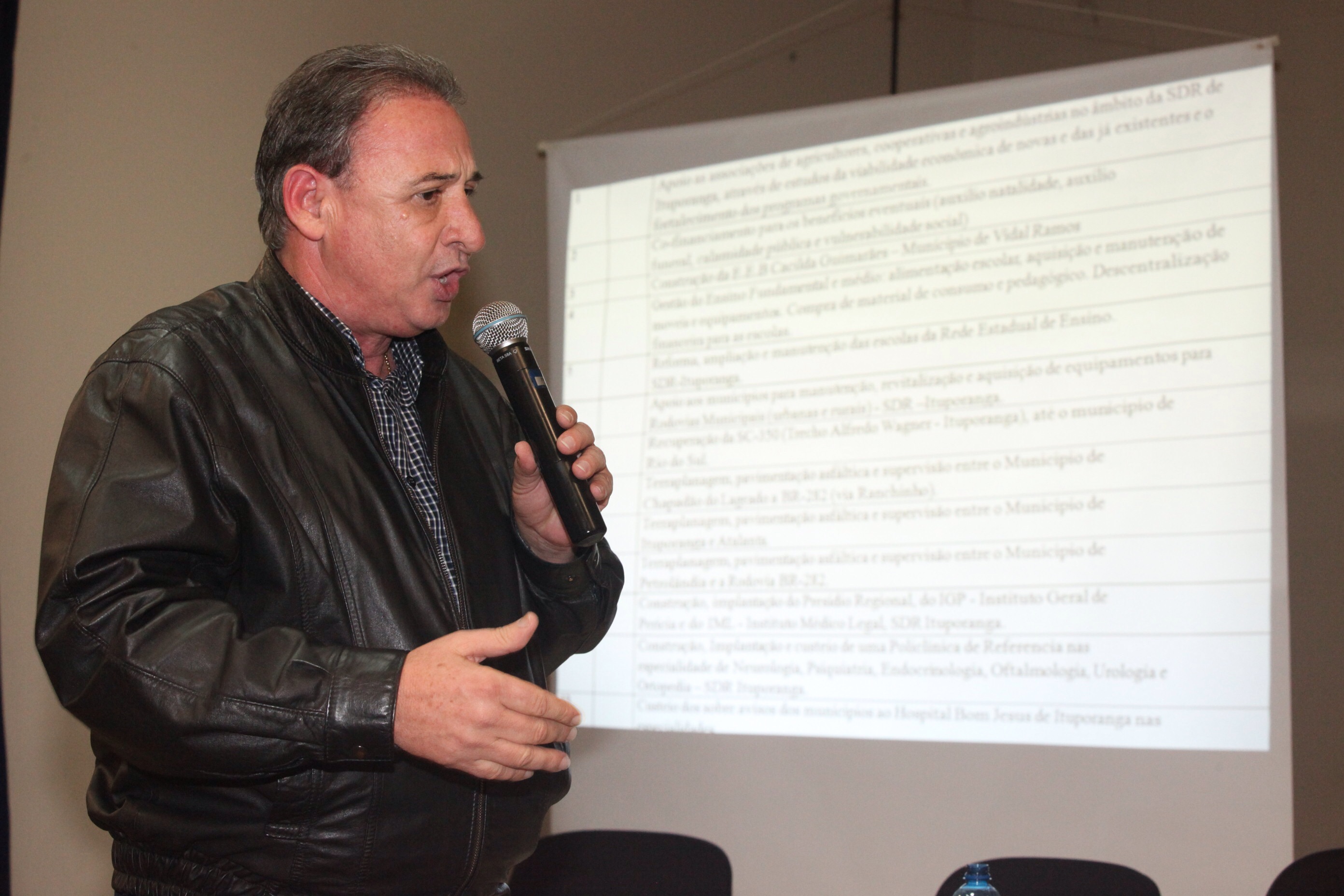 Orçamento Regionalizado - Ituporanga. Foto: Fábio Queiroz / Agência AL