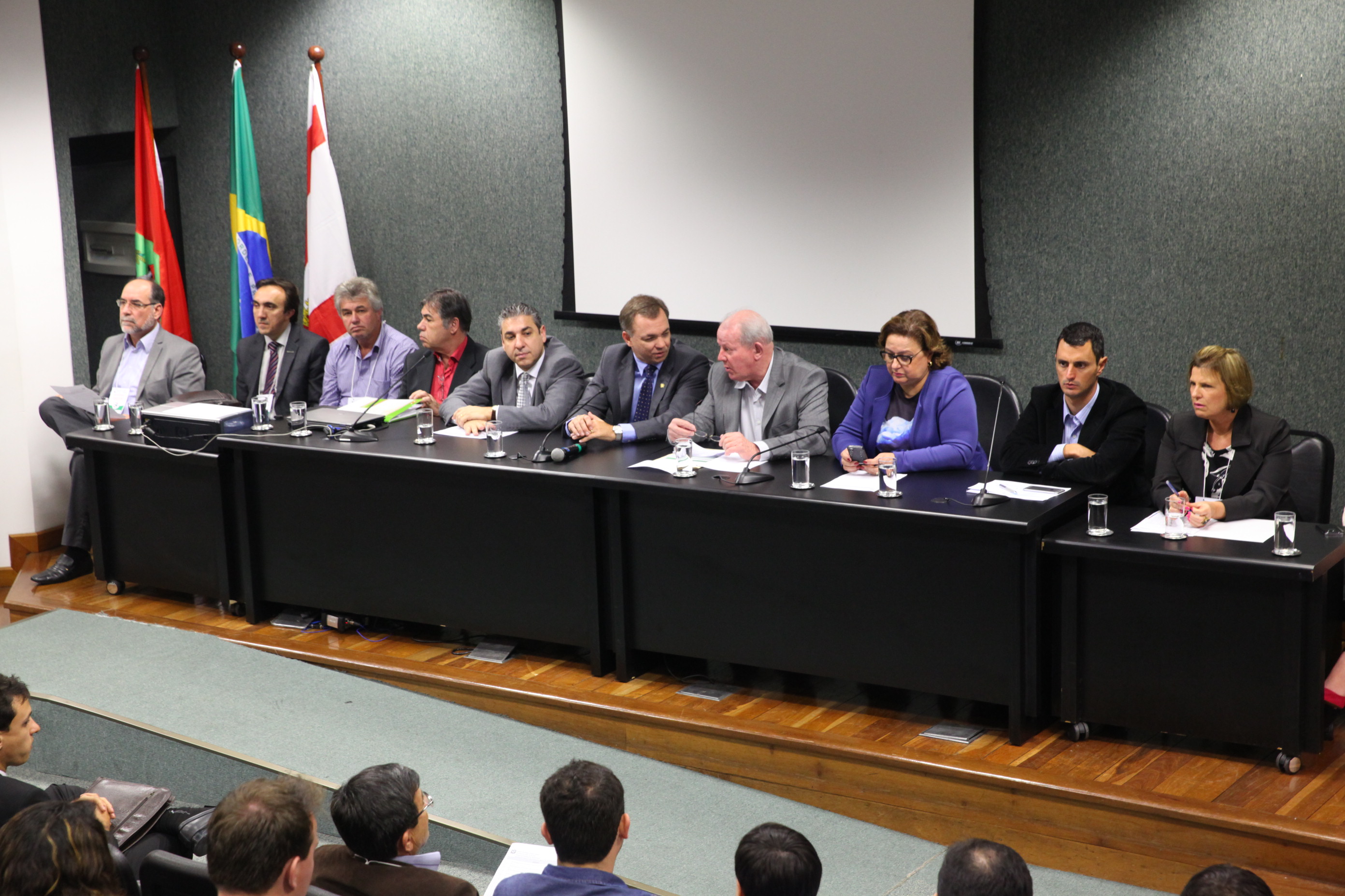 Audiência Pública do Orçamento Estadual Regionalizado do Plano Plurianual 2016-2019 e Lei Orçamentária Anual - LOA 2016 - Florianópolis. Humberto Gesser/Agência AL