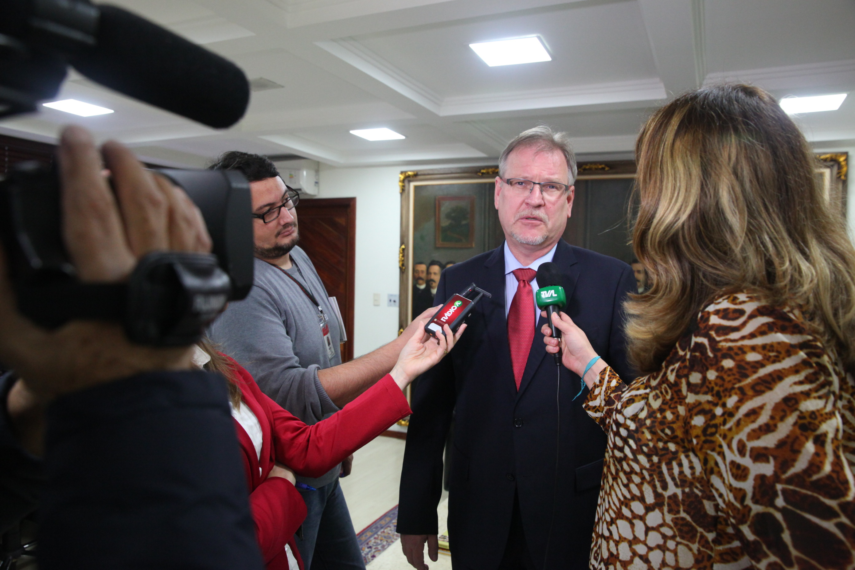 Visita Consul Alemão na Presidencia_fotos_Eduardo Guedes de Oliveira / Agência AL