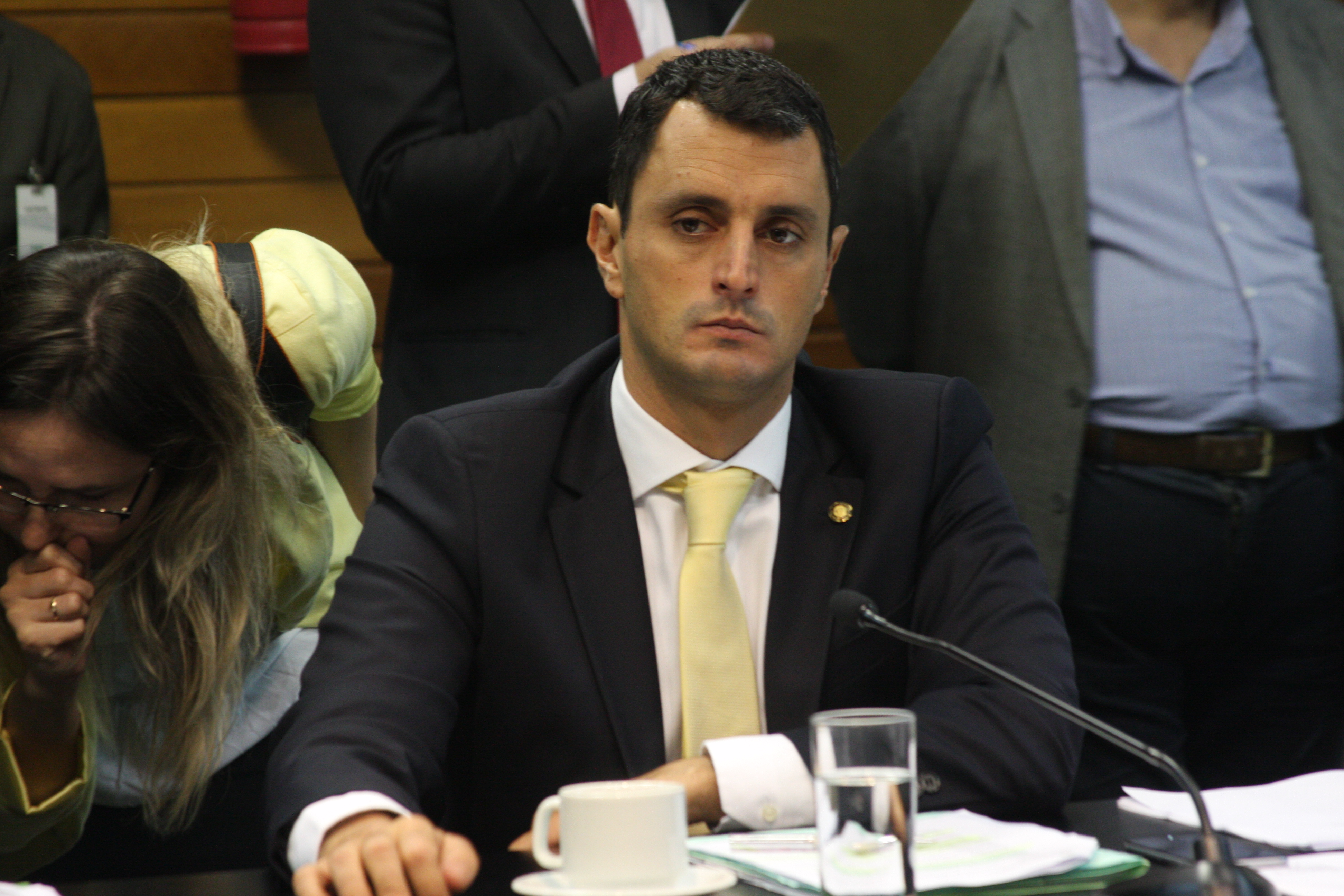 Comissão de Constituição e Justiça. Deputado: João Amin. Foto: Laís Amorim / Agência AL