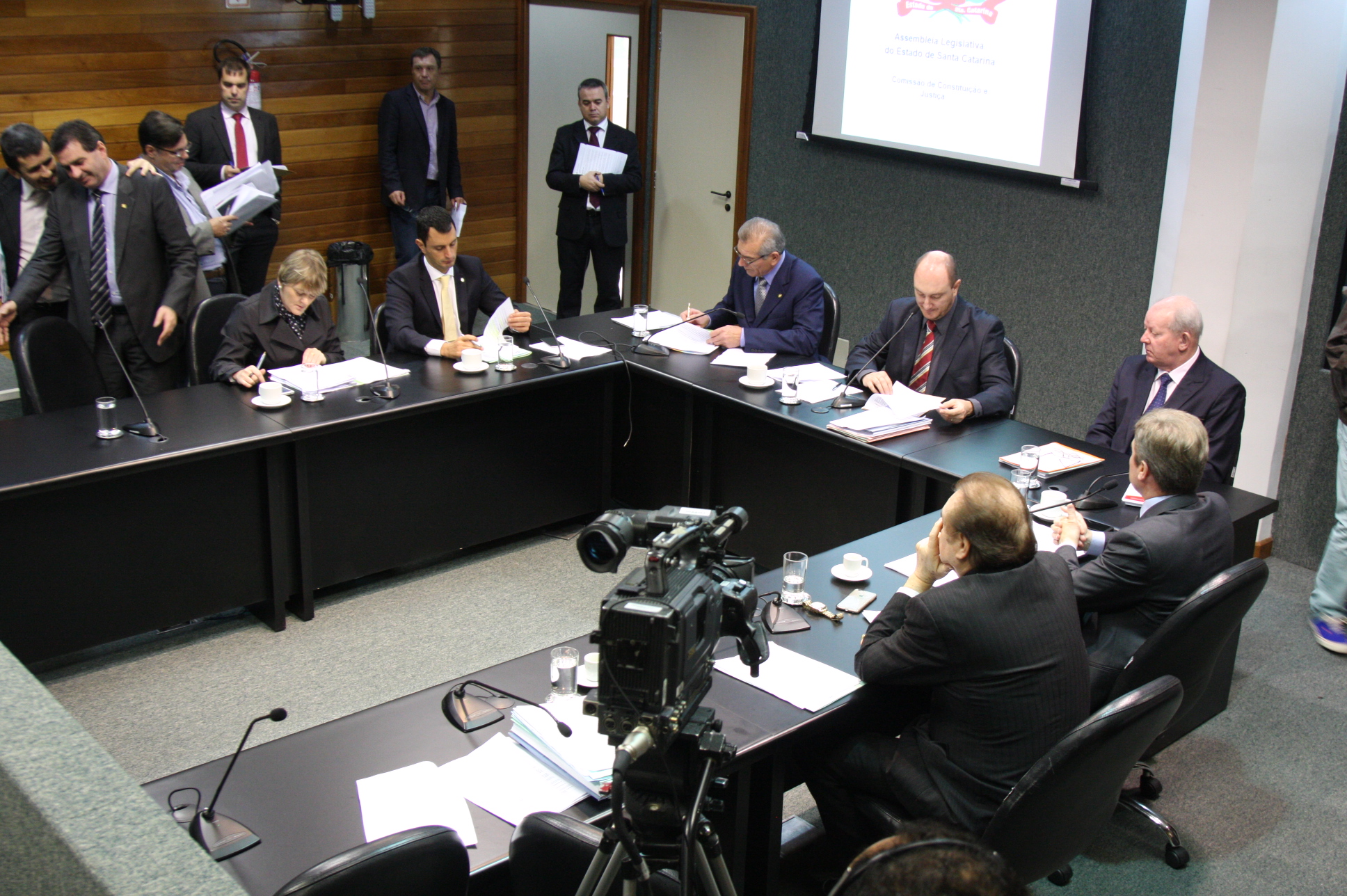 Comissão de Constituição e Justiça. Foto: Yuri Santos / Agência AL