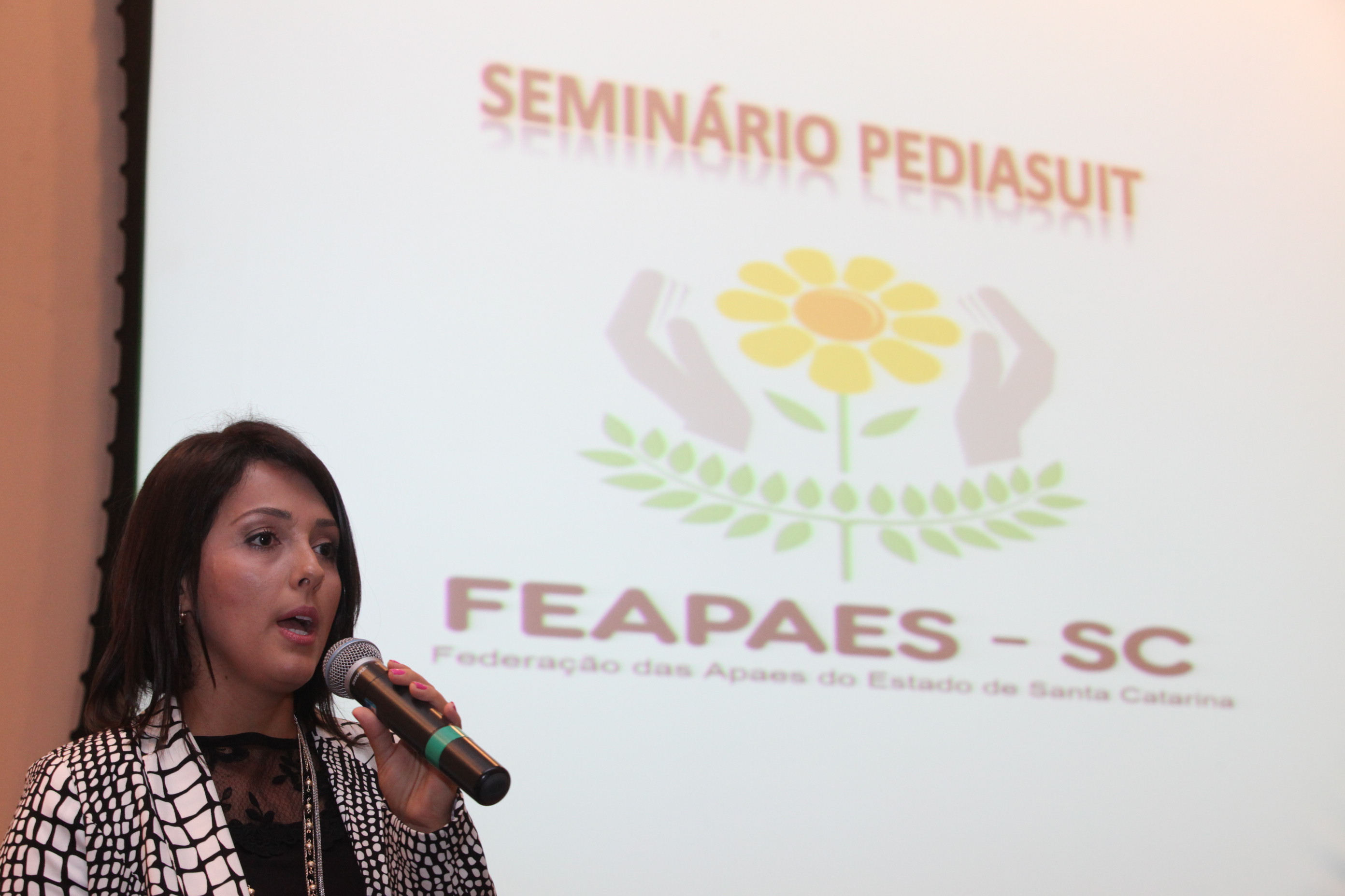 Seminário sobre terapia ocupacional. Foto: Fábio Queiroz / Agência AL