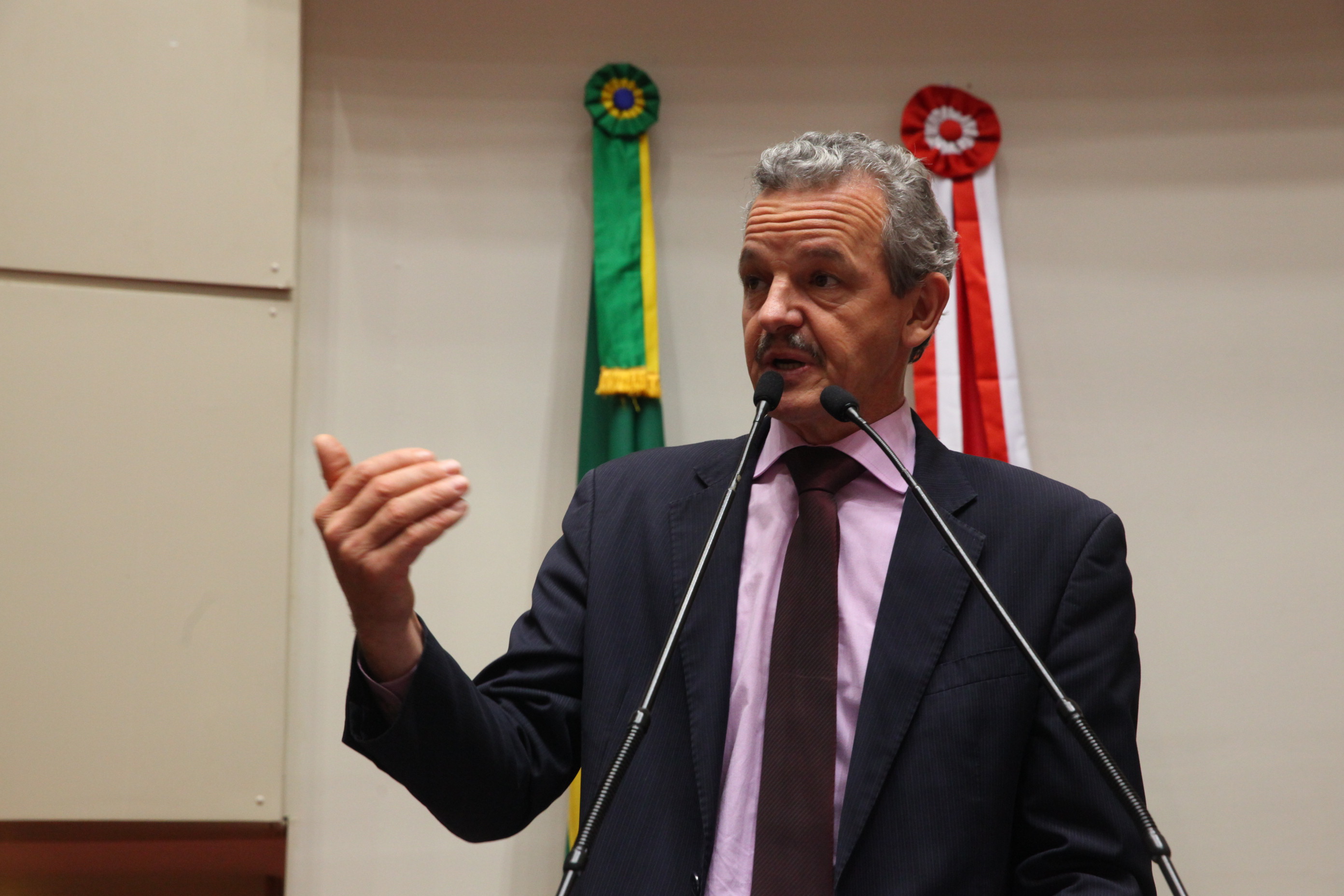Sessão Ordinária - Plenário Osni Régis. Deputado Dirceu Dresch (PT) Foto: Eduardo Guedes de Oliveira / Agência AL