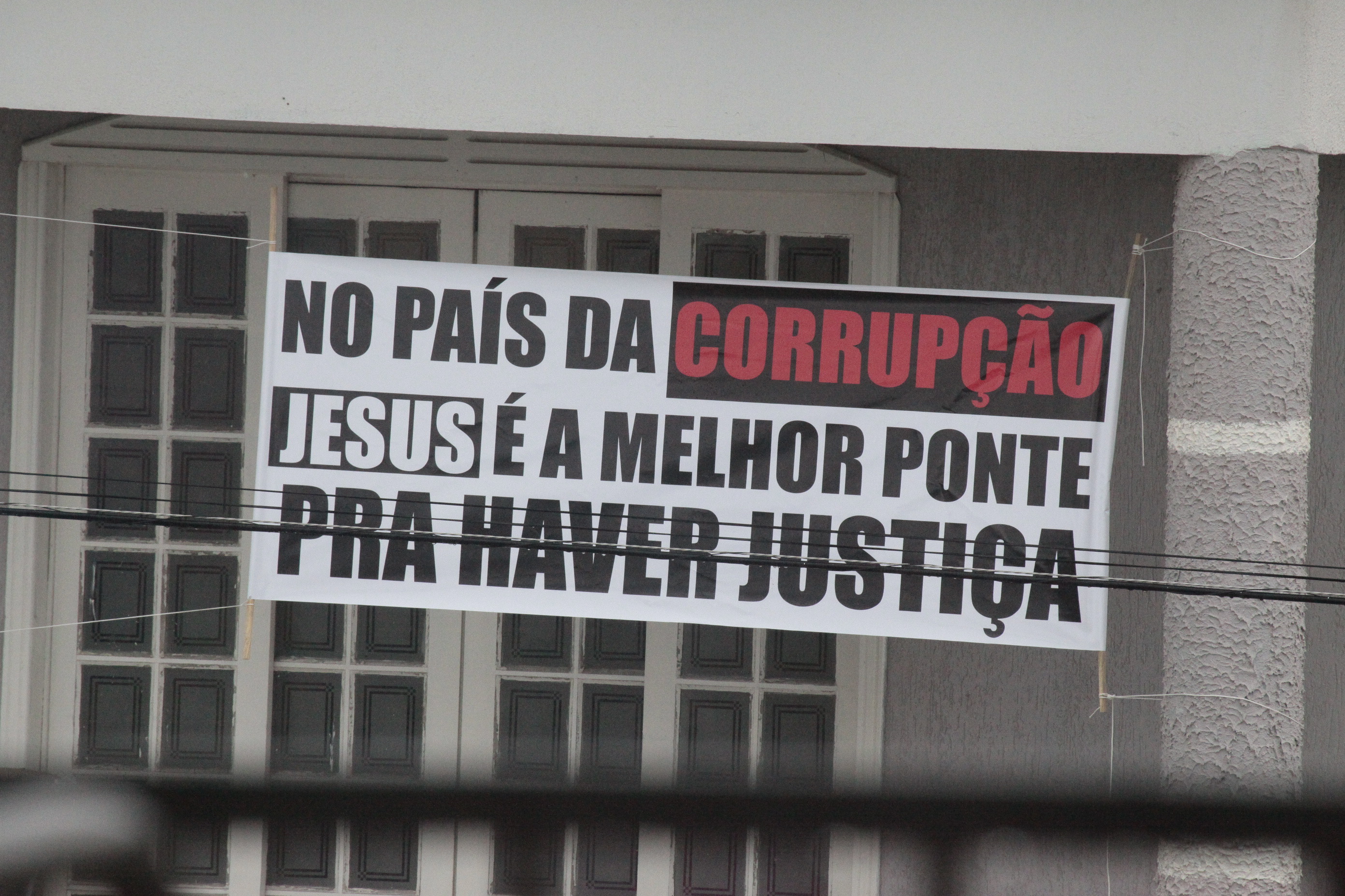 Inauguração da Ponte Anita Garibaldi em Laguna. Foto: Fábio Queiroz / Agência AL