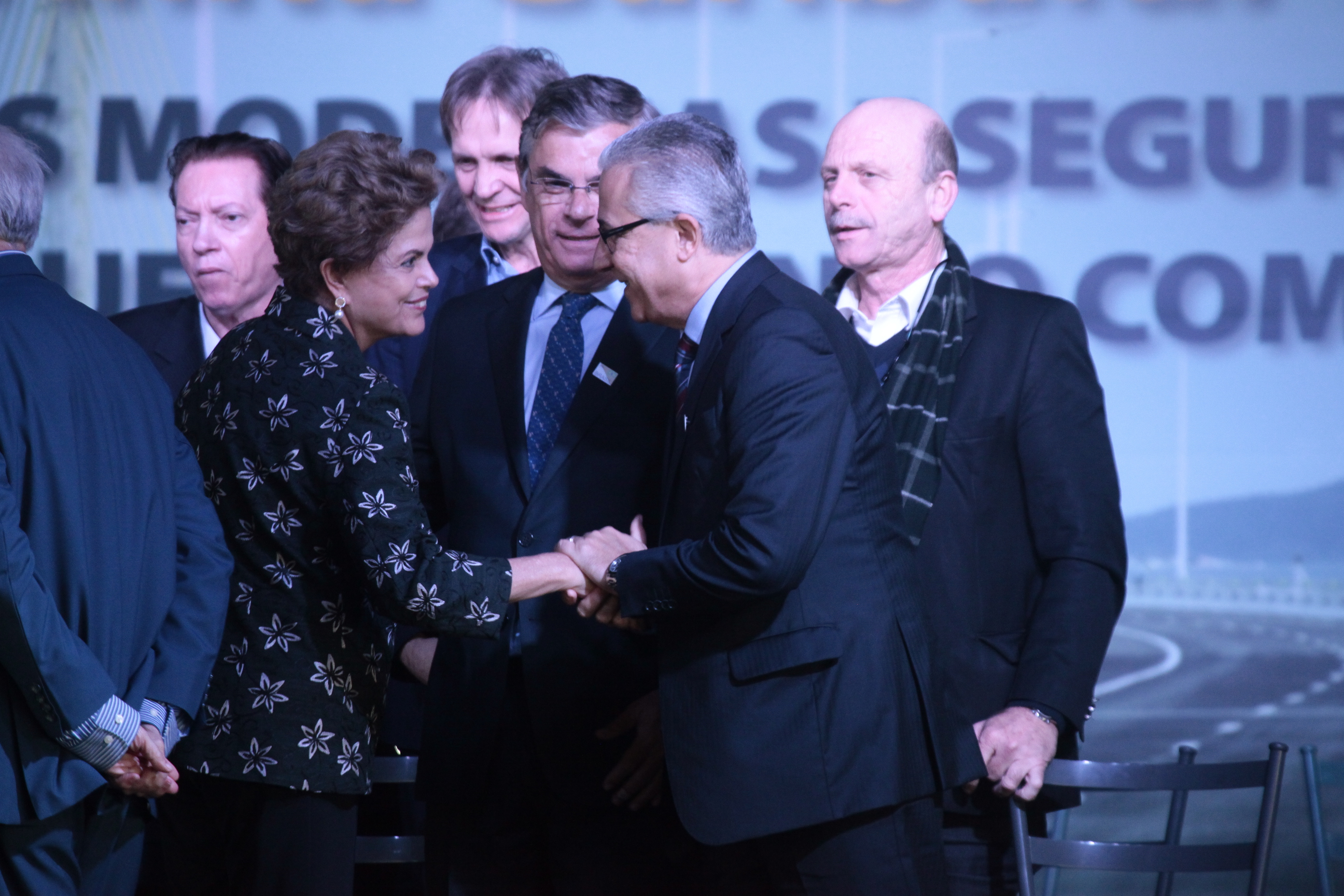 Inauguração da Ponte Anita Garibaldi em Laguna. Foto: Fábio Queiroz / Agência AL