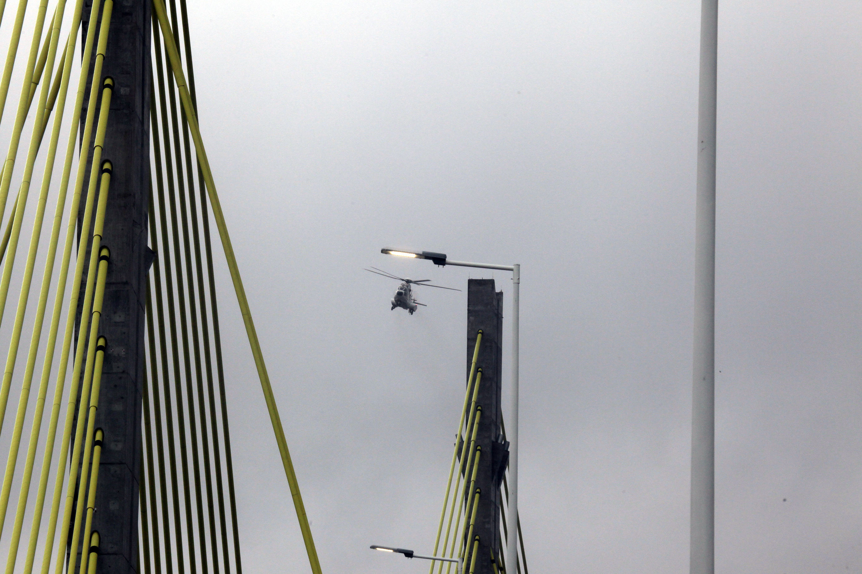 Inauguração da Ponte Anita Garibaldi em Laguna. Foto: Fábio Queiroz / Agência AL