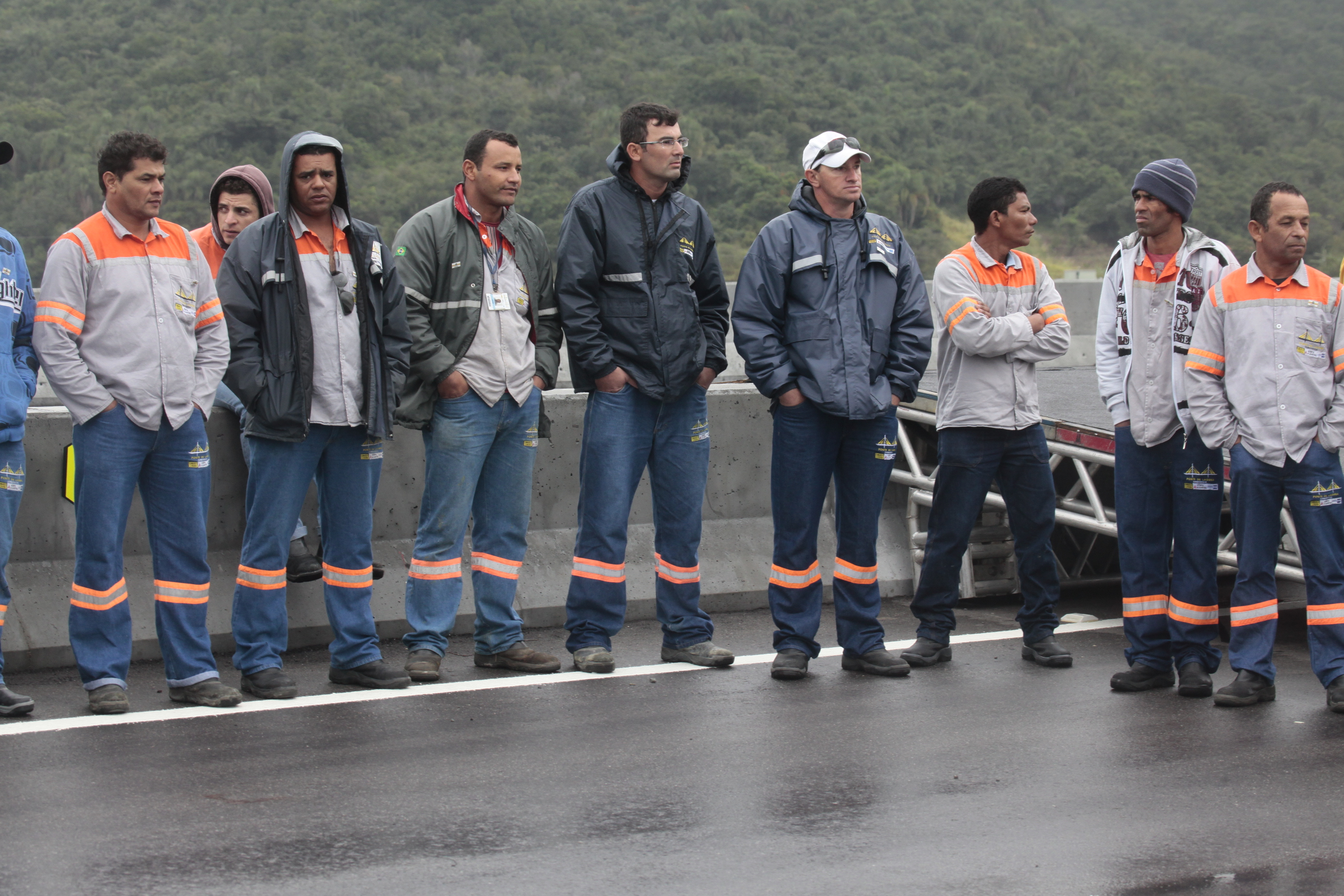Inauguração da Ponte Anita Garibaldi em Laguna. Foto: Fábio Queiroz / Agência AL