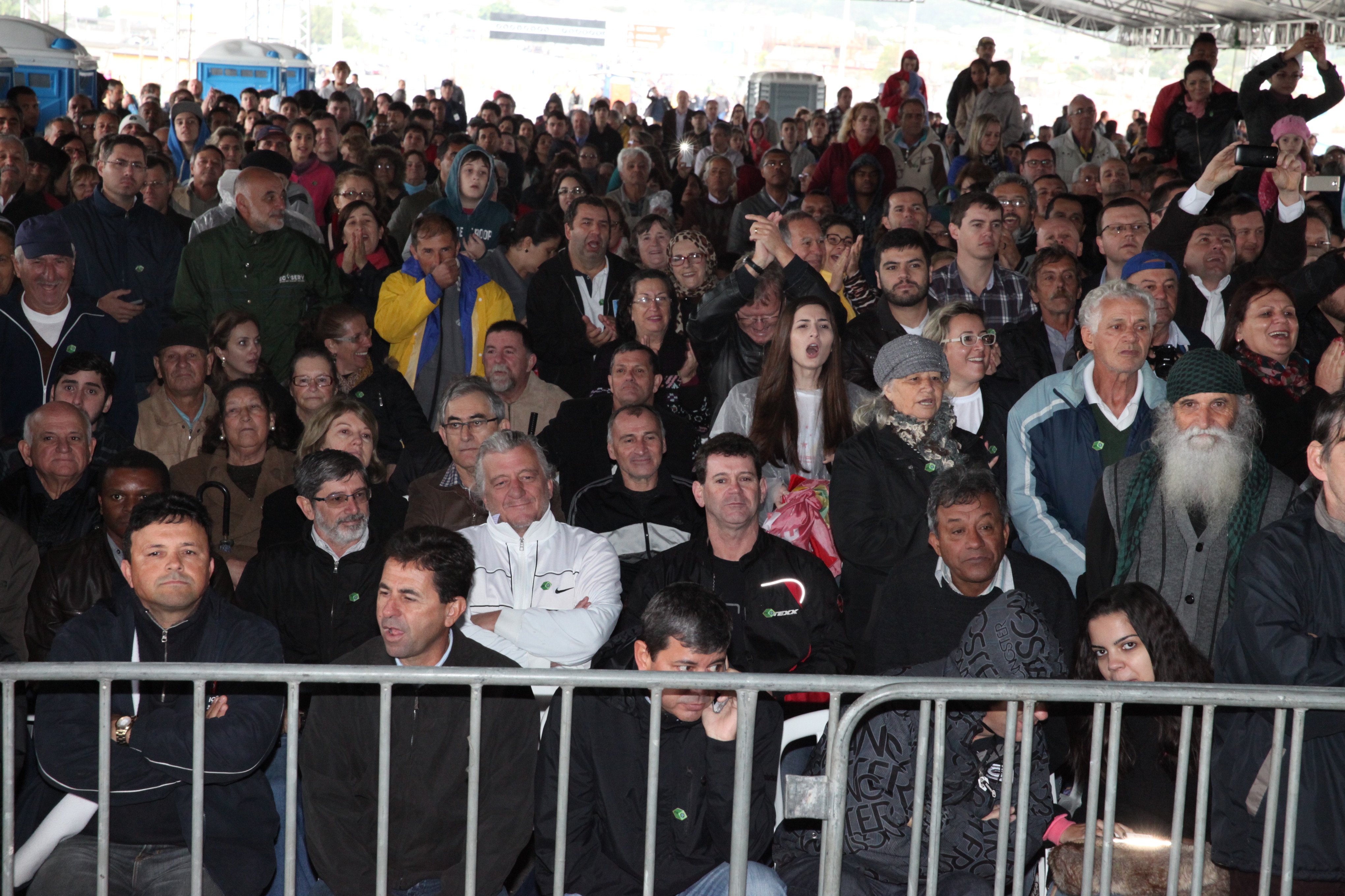 Inauguração da Ponte Anita Garibaldi em Laguna. Foto: Fábio Queiroz / Agência AL