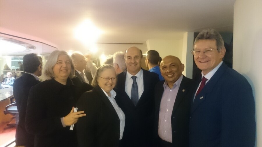 Deputado Zé Milton e dirigentes dos hospitais filantrópicos
