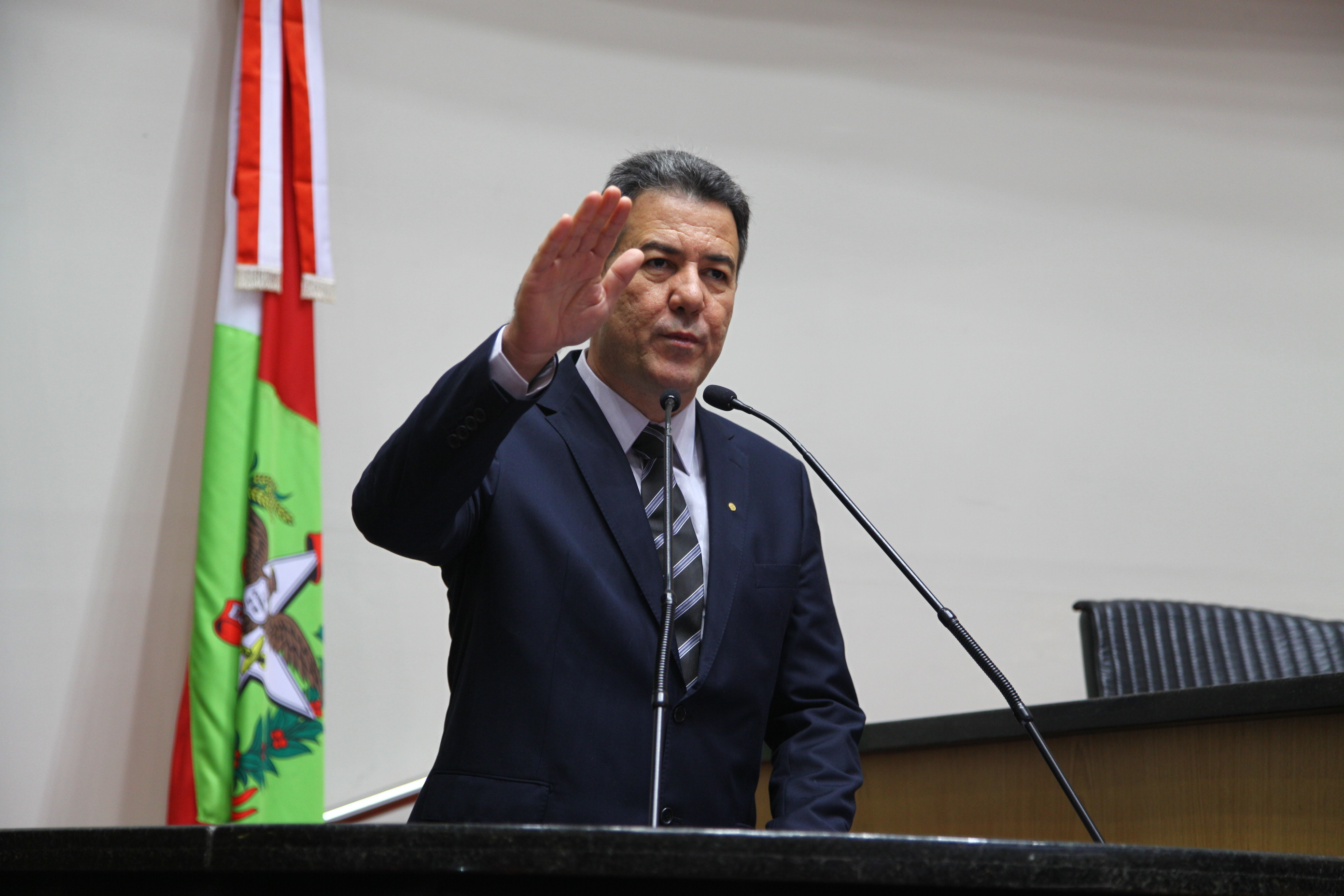 Posse do Deputado Jean Carlo Leutprecht (PCdoB)