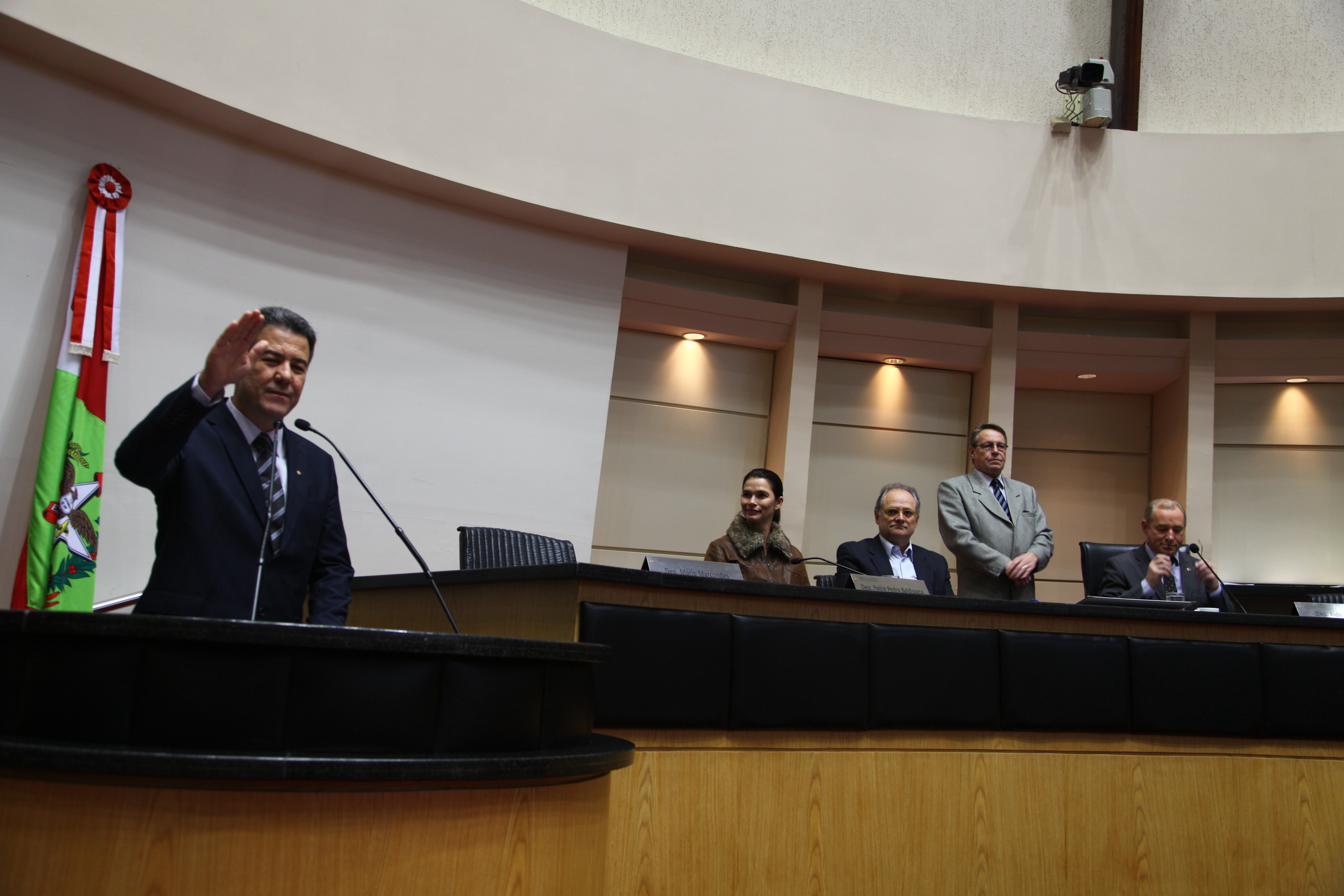 Posse do Deputado Jean Carlo Leutprecht (PCdoB)