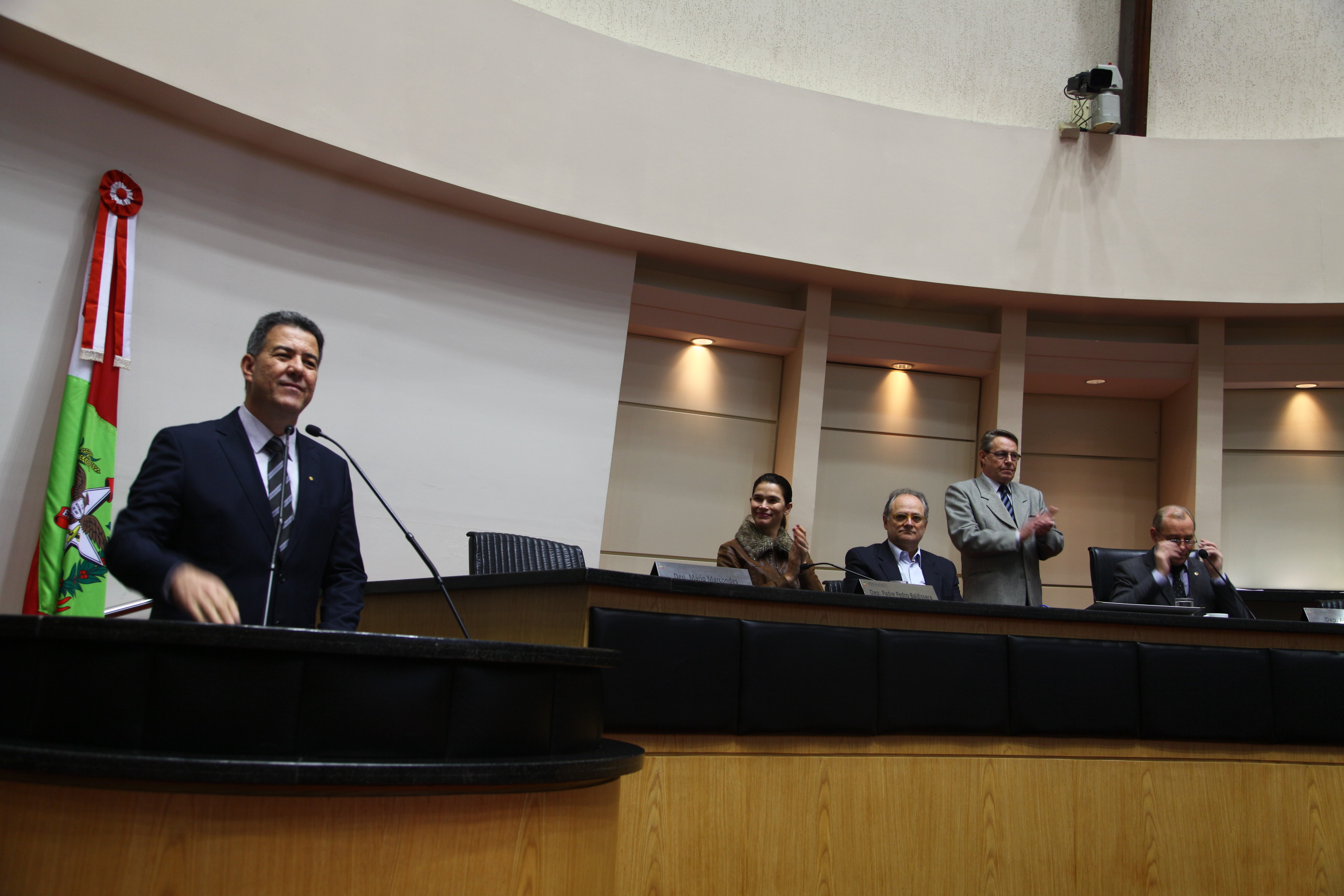 Posse do Deputado Jean Carlo Leutprecht (PCdoB)
