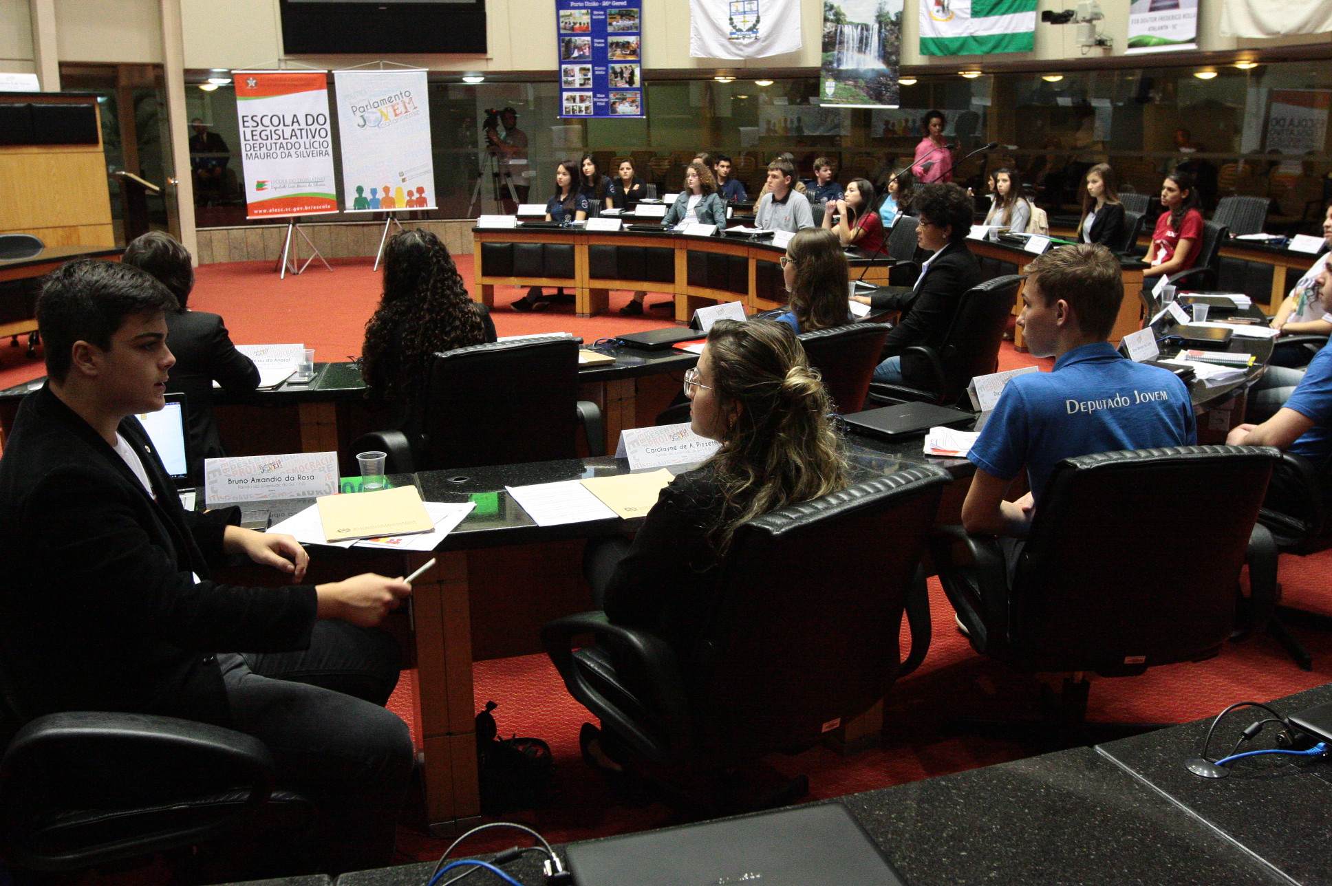 Parlamento Jovem: Vivo pela Switcher - Foto: Humberto Gesser / Agencial AL