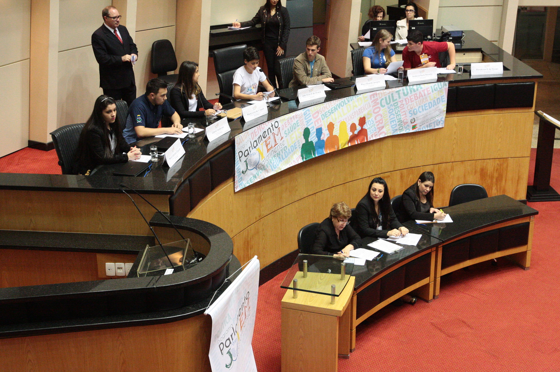 Parlamento Jovem: Vivo pela Switcher - Foto: Humberto Gesser / Agencial AL