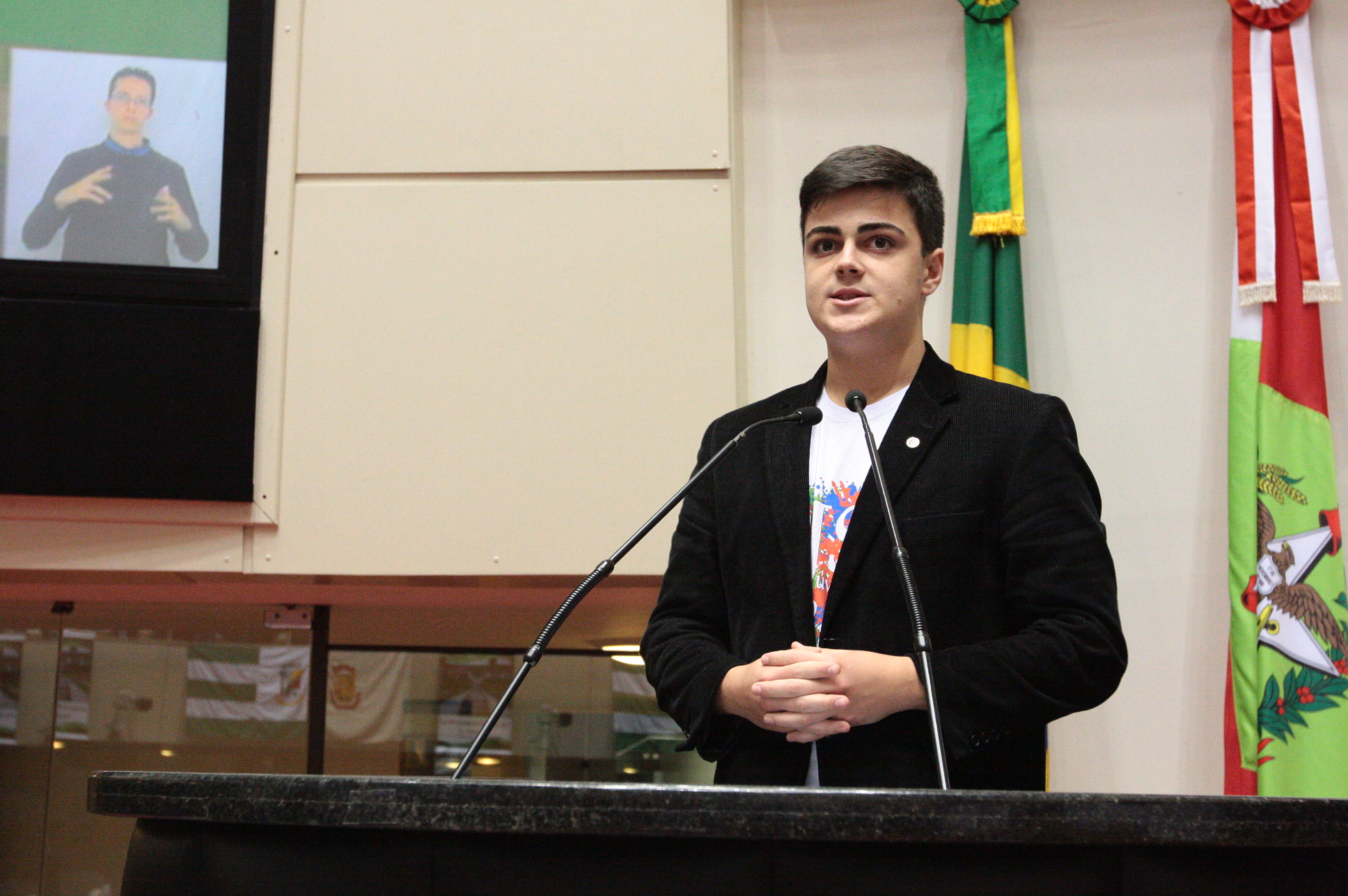 Parlamento Jovem: Vivo pela Switcher - Foto: Humberto Gesser / Agencial AL