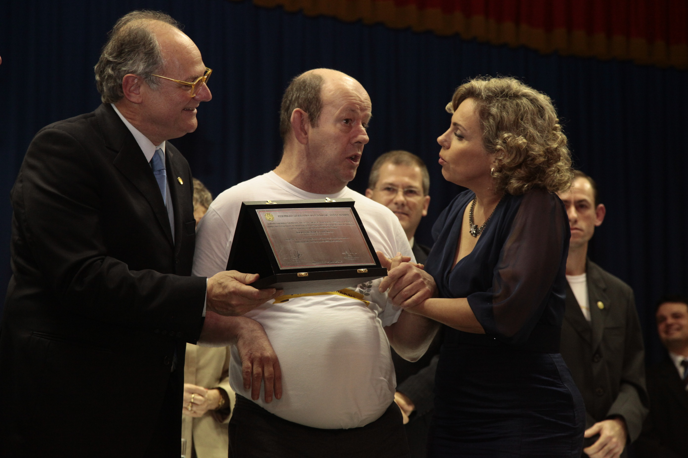 Sessão Solene em homenagem à Associação de Pais e Amigos dos Excepcionais (APAE) de Blumenau pela passagem dos seus 50 anos. Foto: Miriam Zomer/Agência AL