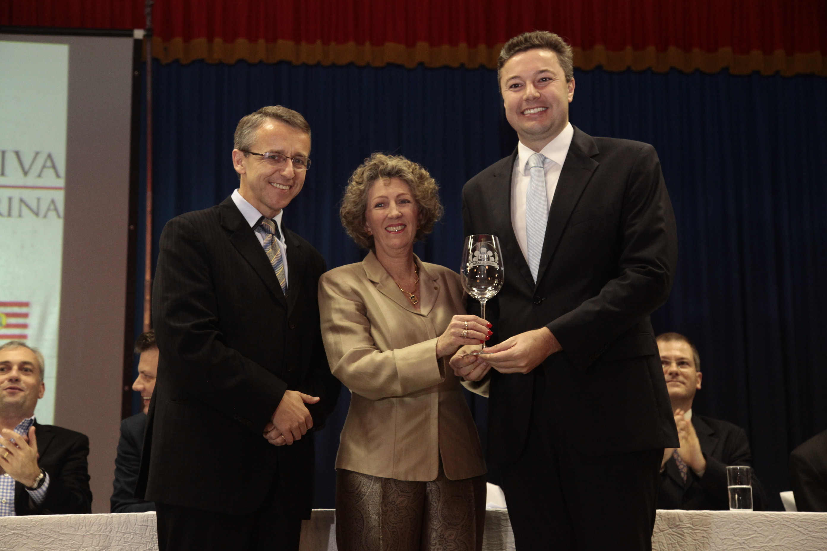 Sessão Solene em homenagem à Associação de Pais e Amigos dos Excepcionais (APAE) de Blumenau pela passagem dos seus 50 anos. Foto: Miriam Zomer/Agência AL