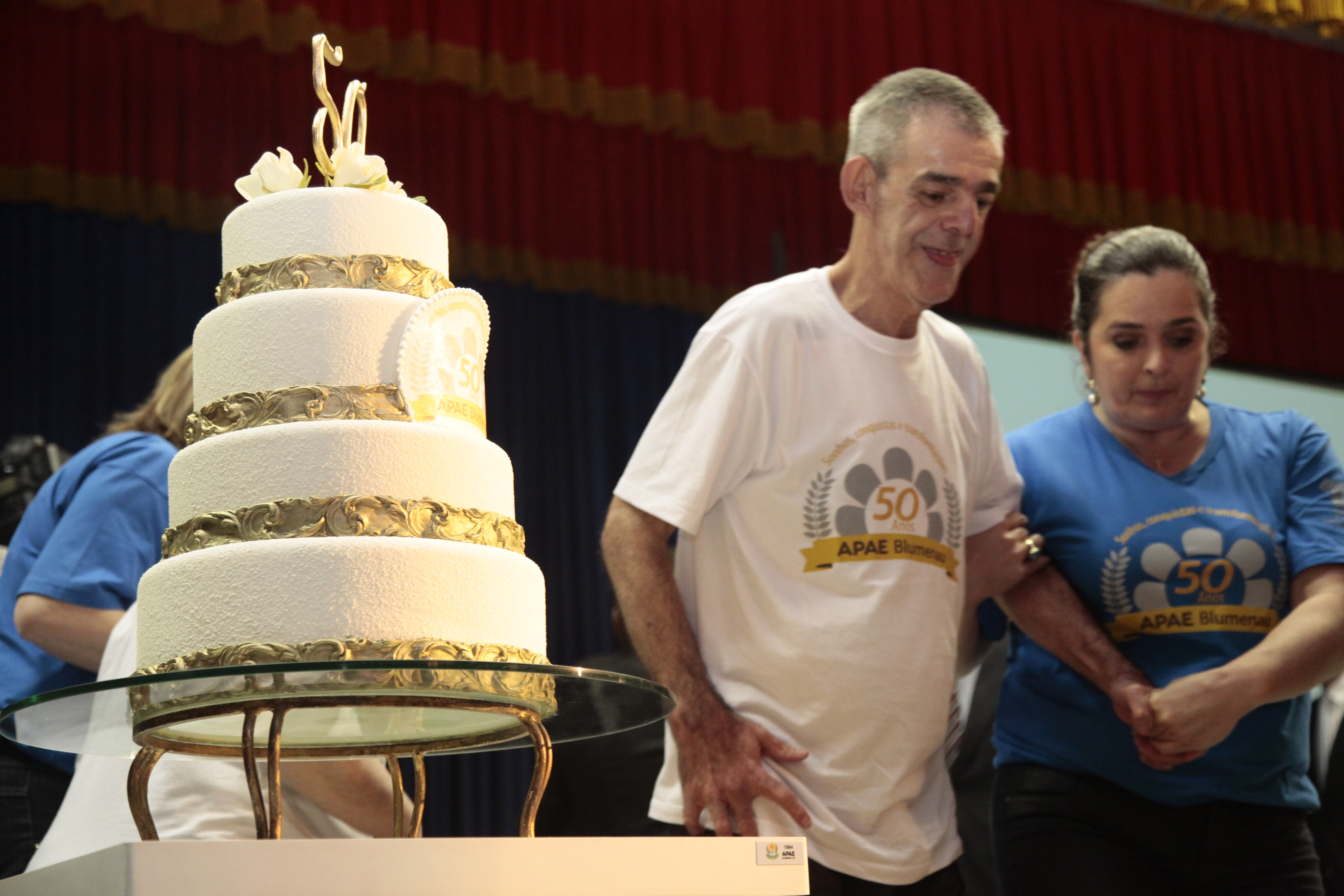 Sessão Solene em homenagem à Associação de Pais e Amigos dos Excepcionais (APAE) de Blumenau pela passagem dos seus 50 anos. Foto: Miriam Zomer/Agência AL