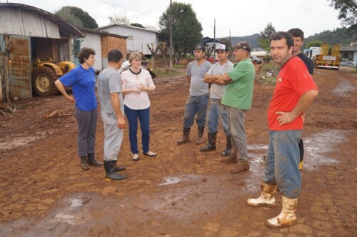 Deputada Luciane acompanha ministro da Integração em Coronel Freitas