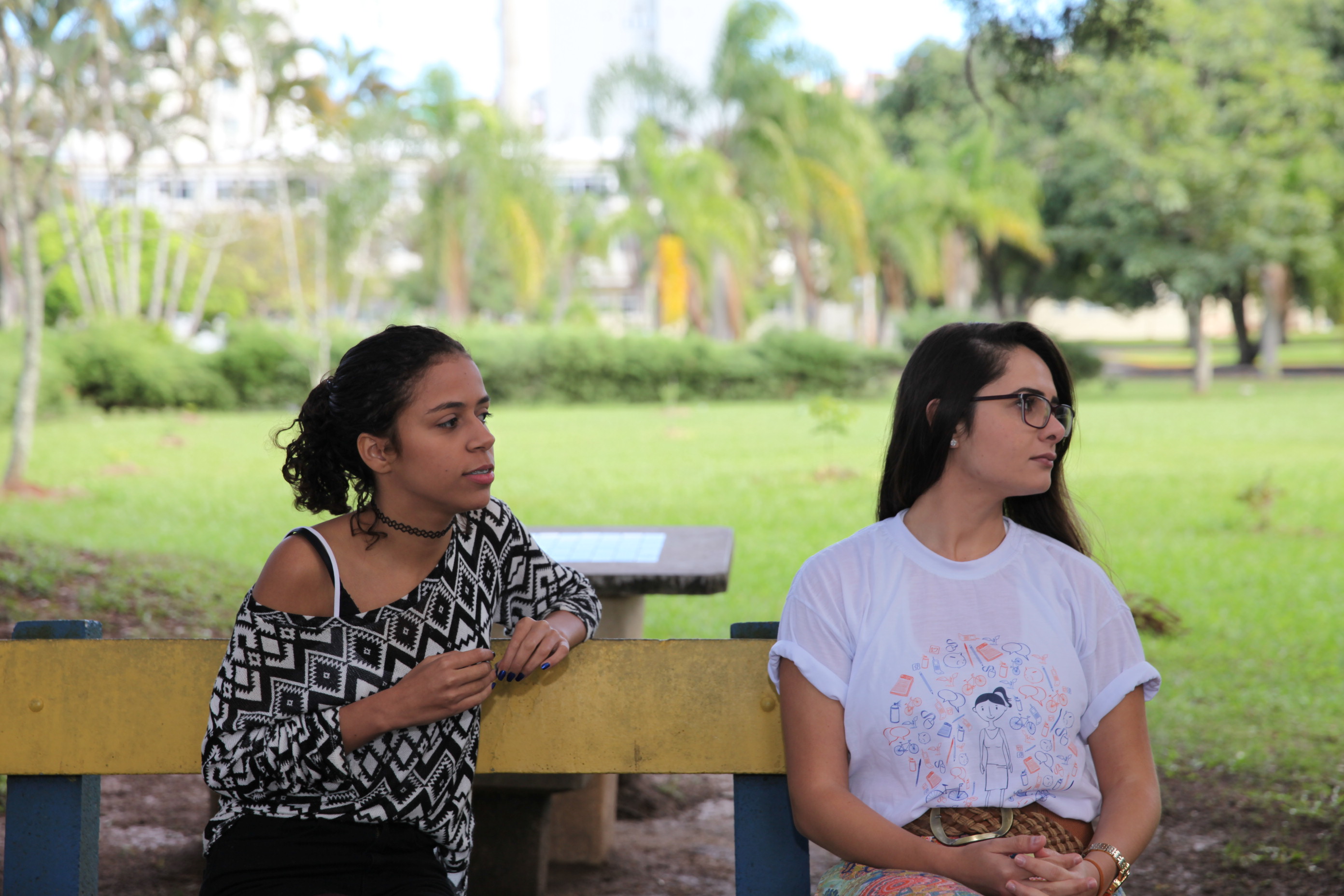 Estudantes participam de conferência sobre mudanças climáticas. Foto: Fábio Queiroz / Agência AL