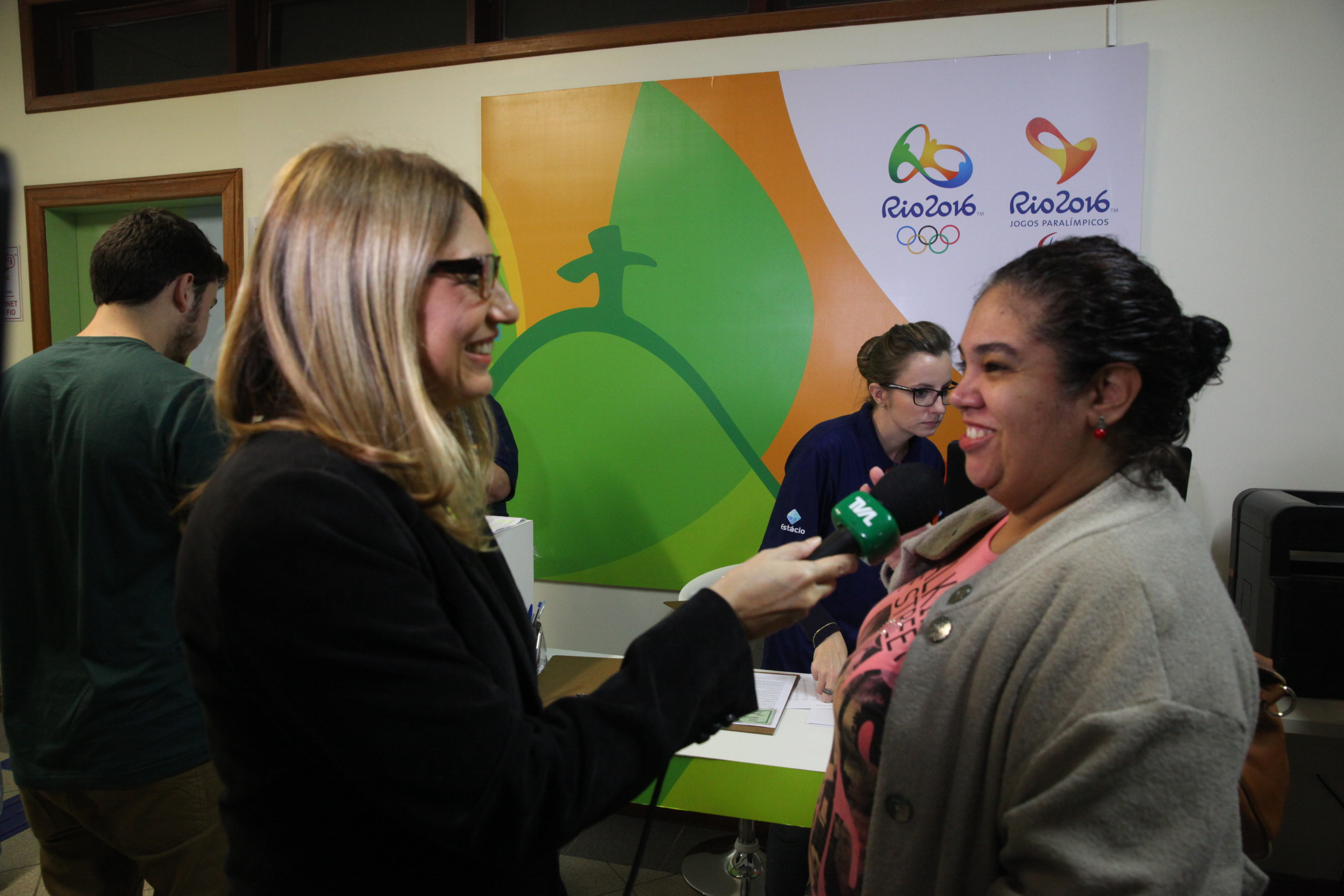 Voluntários Rio 2016 Inaugura Centro de Formação de Voluntários em Florianópolis. Foto: Eduardo Guedes / Agência AL