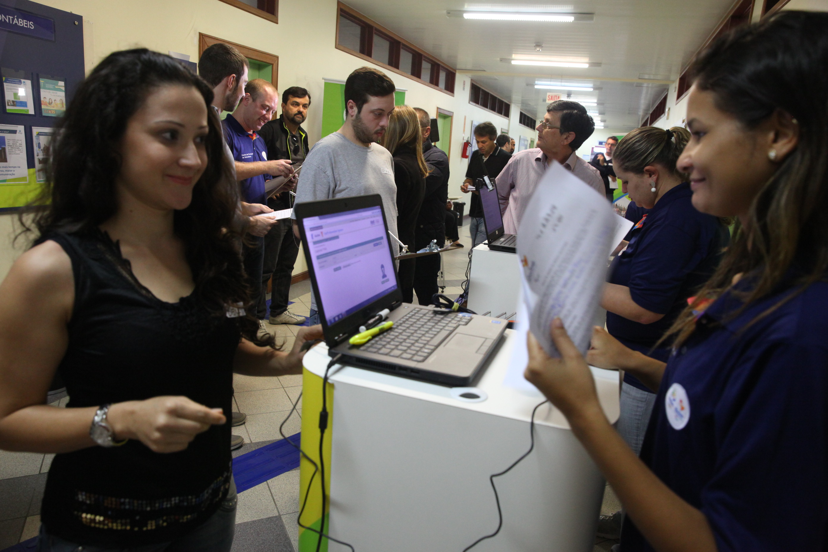 Voluntários Rio 2016 Inaugura Centro de Formação de Voluntários em Florianópolis. Foto: Eduardo Guedes / Agência AL