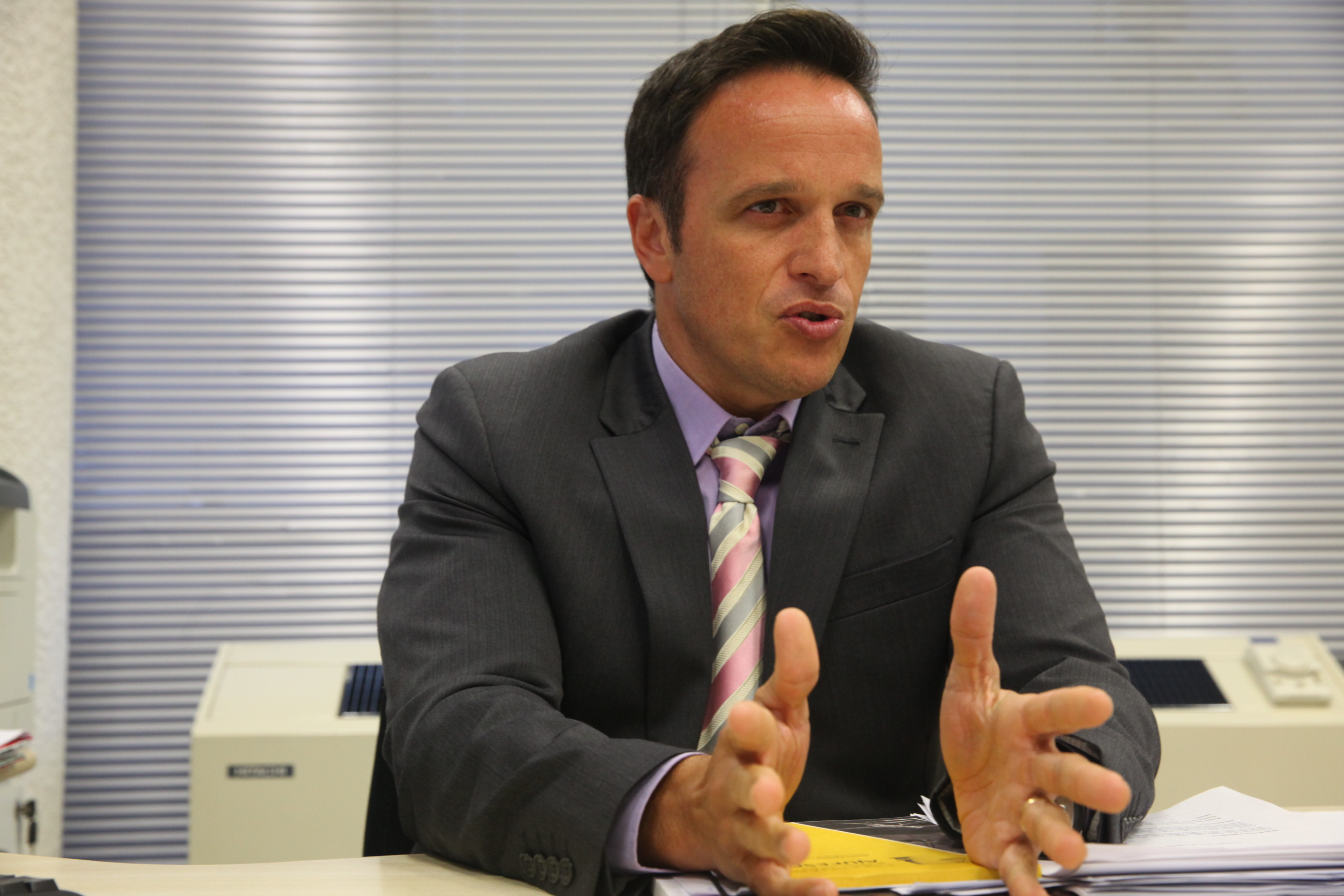 Promotor de Justiça Paulo Antonio Locatelli. Foto: Eduardo Guedes de Oliveira/Agência AL