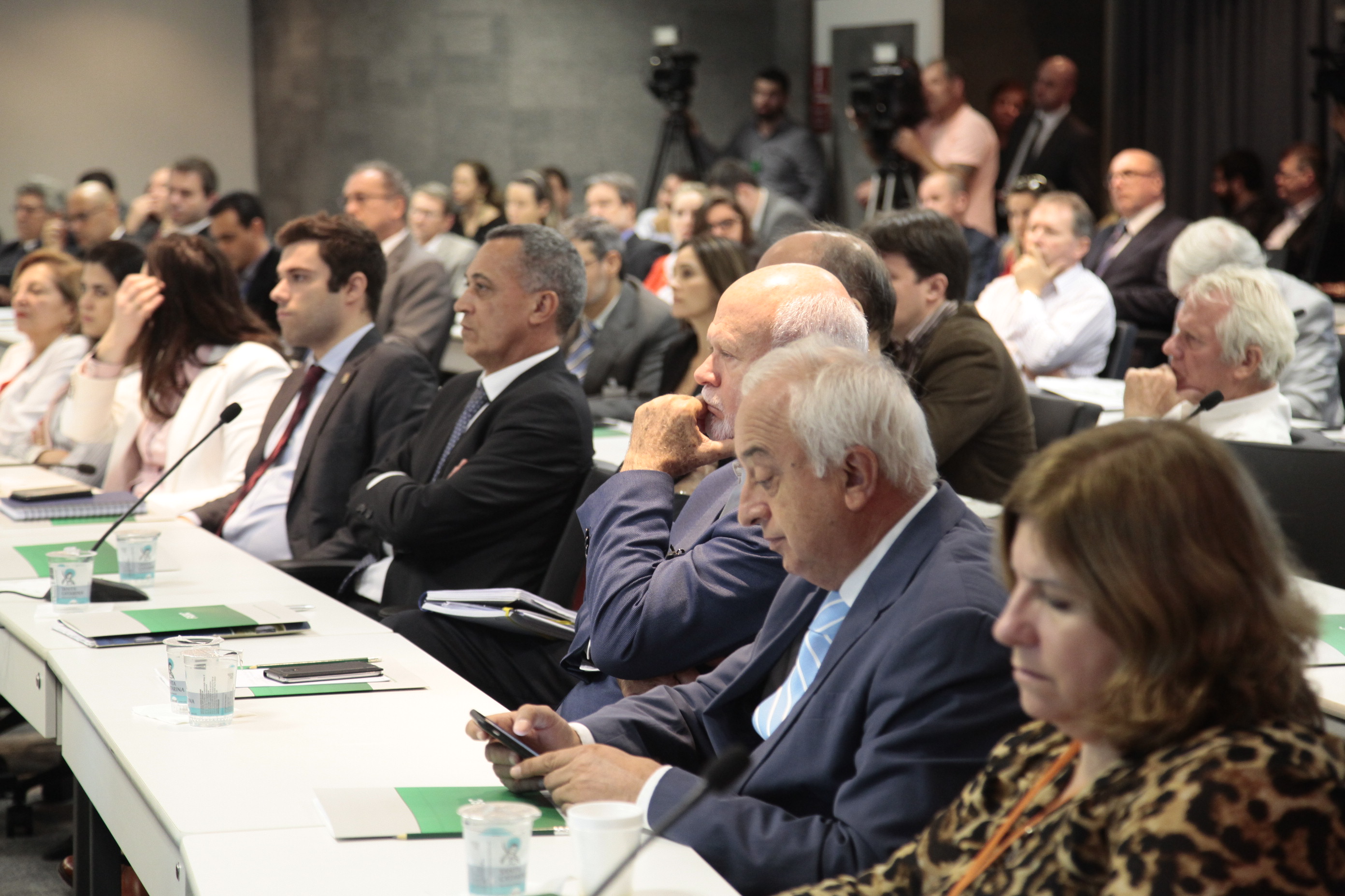 Palestra - Perspectivas do Comércio Exterior Brasileiro -  Ministro Armando Monteiro. Fotos: Miriam Zomer/Agência AL